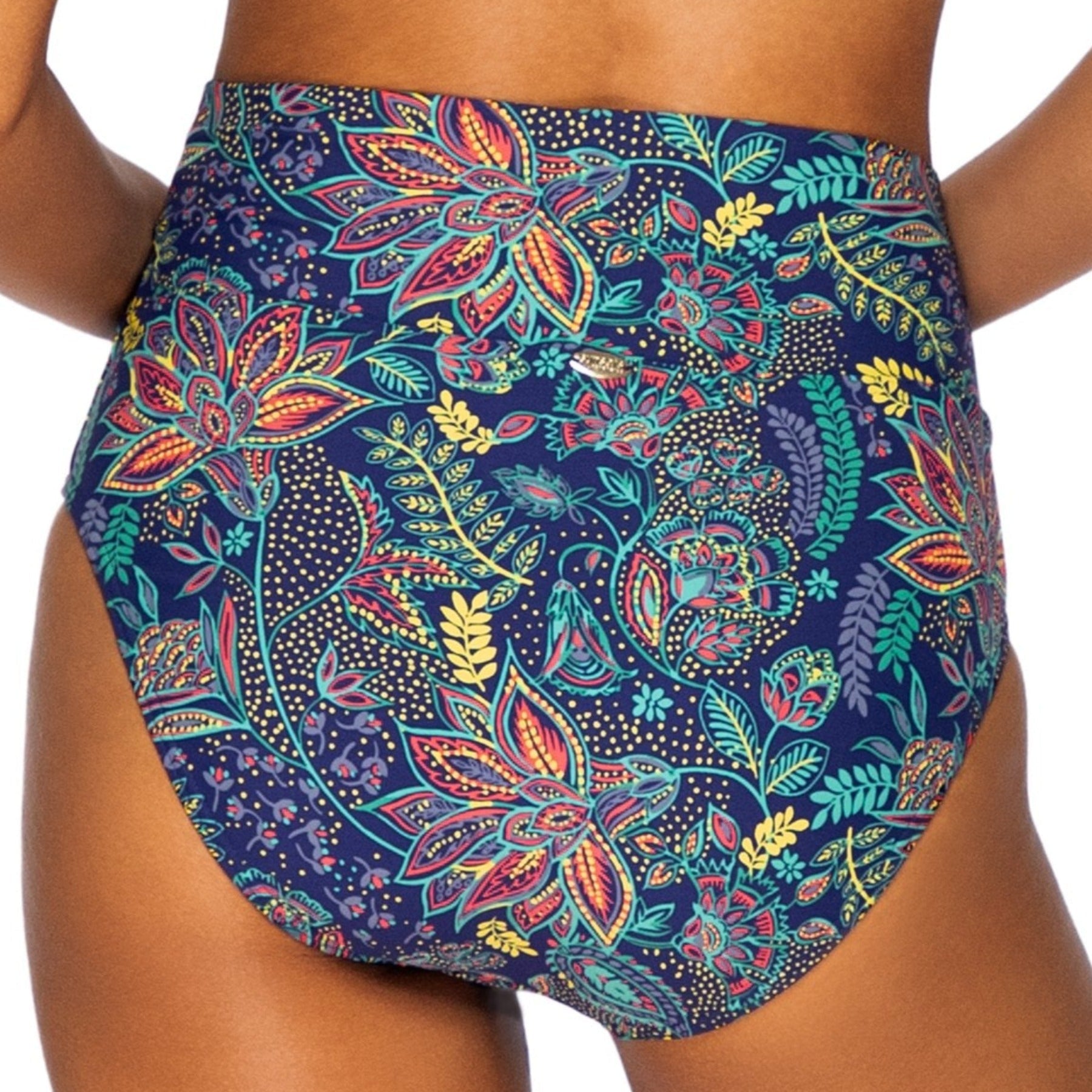 Sunsets Hannah High Waist Bikini Bottom 33B Dreamscape Back