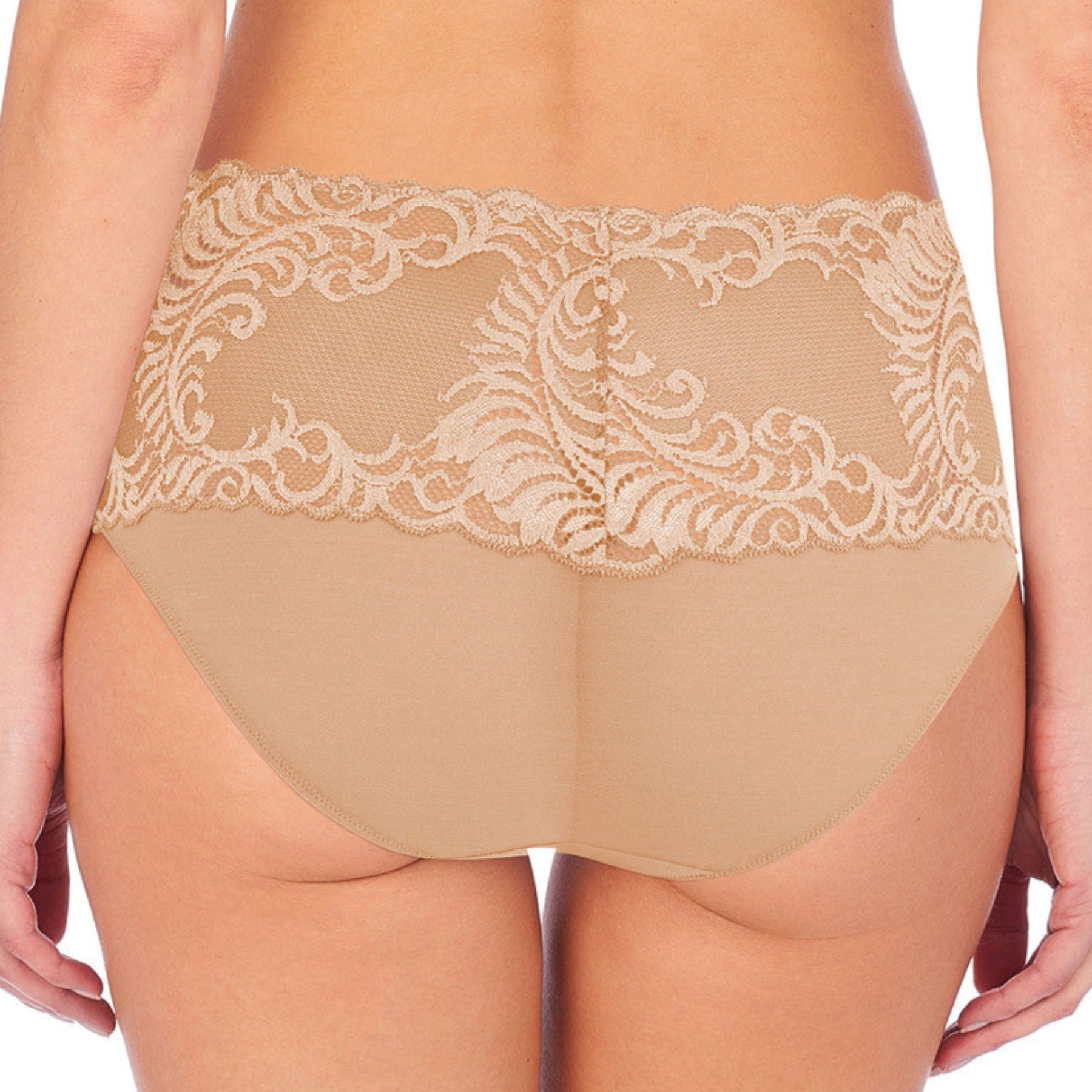 Natori Feathers Girl Brief Panty 756023 - Cafe