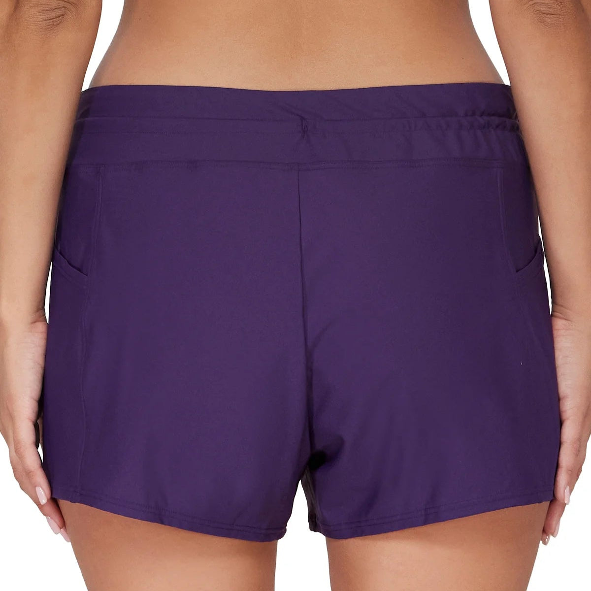 Sunsets Escape Laguna Swim Short 905B Paradise Plum Back