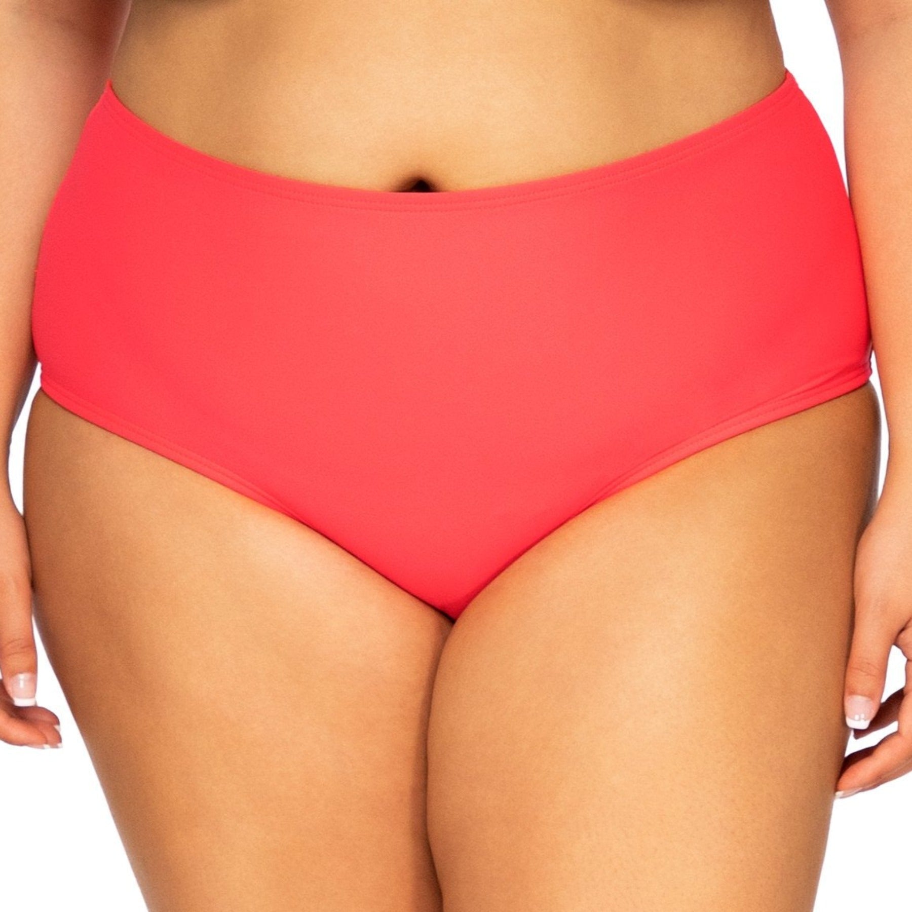 Sunsets High Seas High Waist Bikini Bottom 97B Nectarine Front