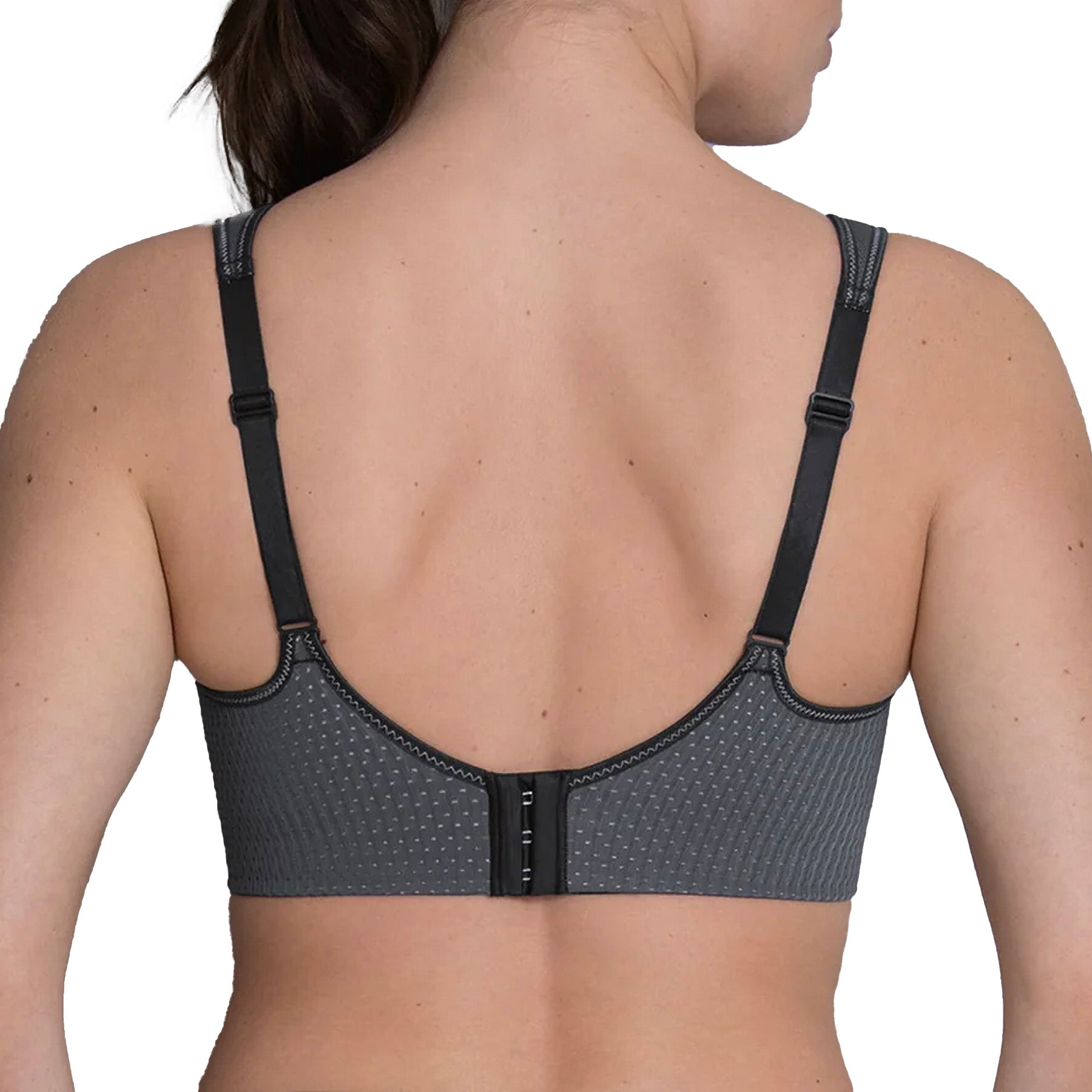 Anita Maximum Support Air Control Sports Bra ANI5544.408 Anthracite Back