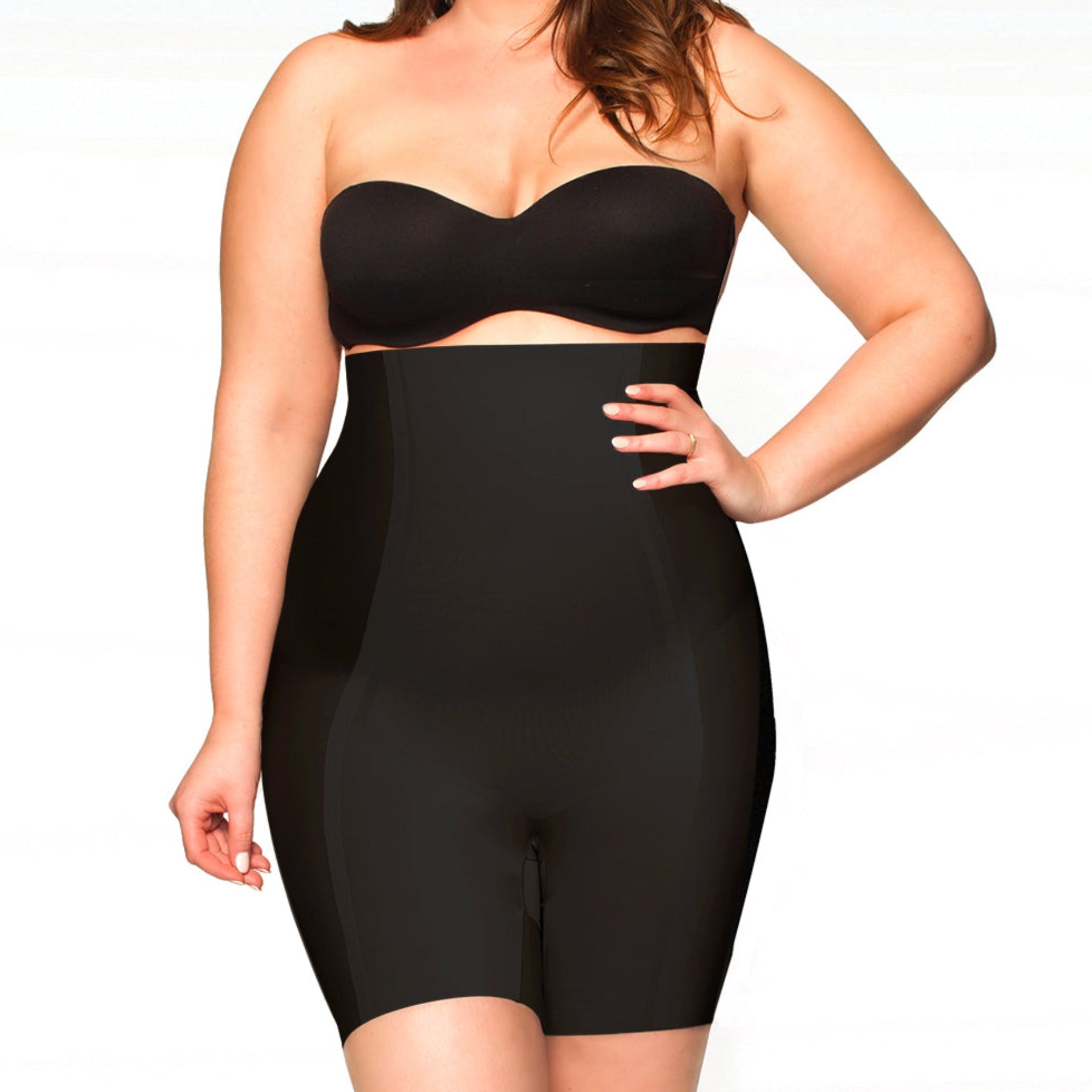 Body Hush The Most Wanted Thigh Control BH1507MS - Black