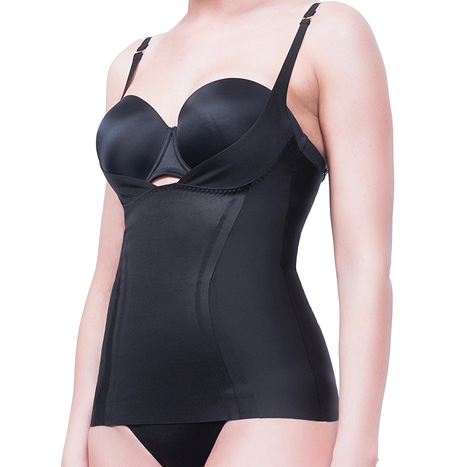 Body Hush The Lift And Slim Cami BH1506MS Black Front