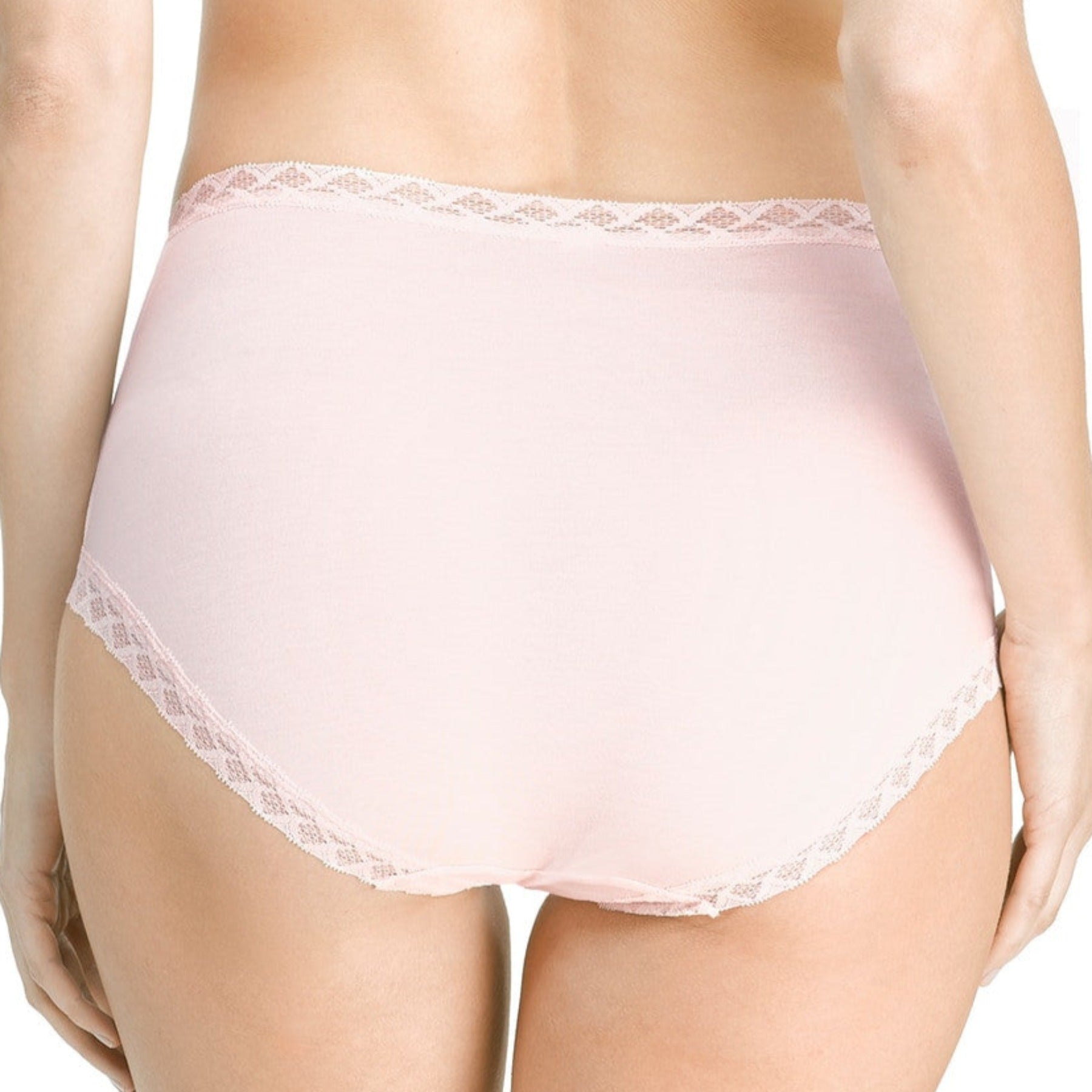 Natori Bliss Cotton Full Brief Panty 755058 - Blushing Pink
