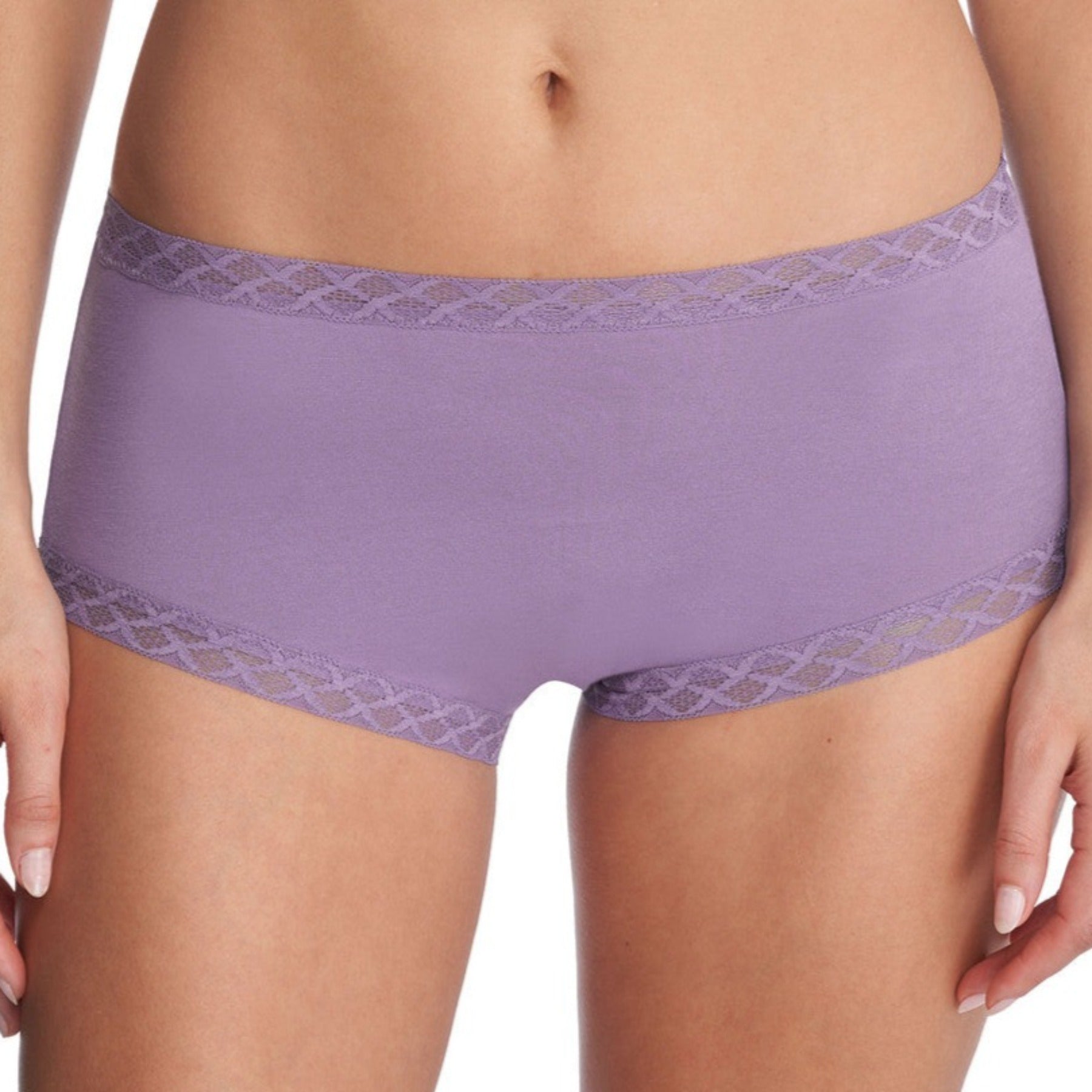 Natori Bliss Cotton Full Brief Panty 755058 - Purple Haze