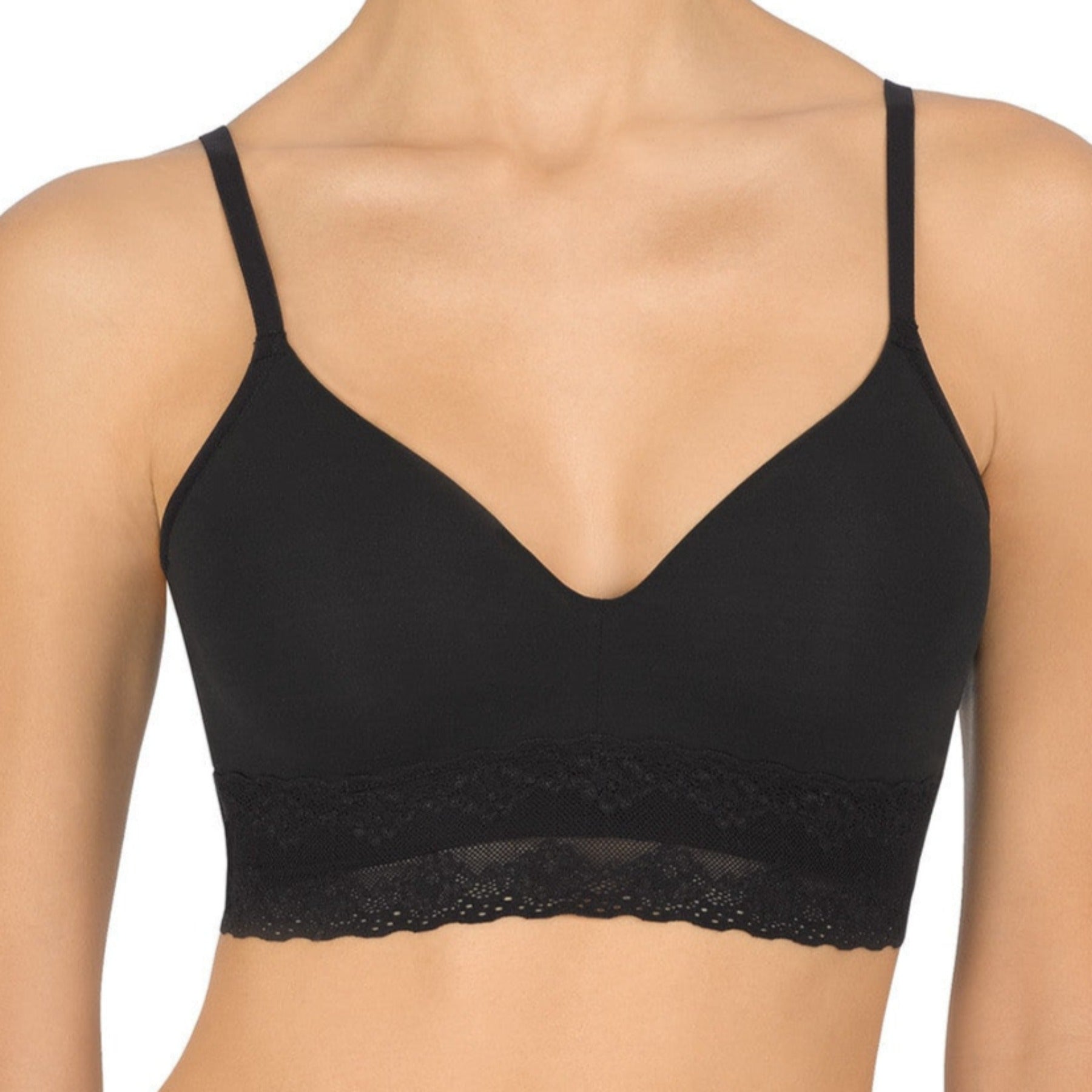 Natori Bliss Perfection Contour Soft Cup Bra 723154 - Black