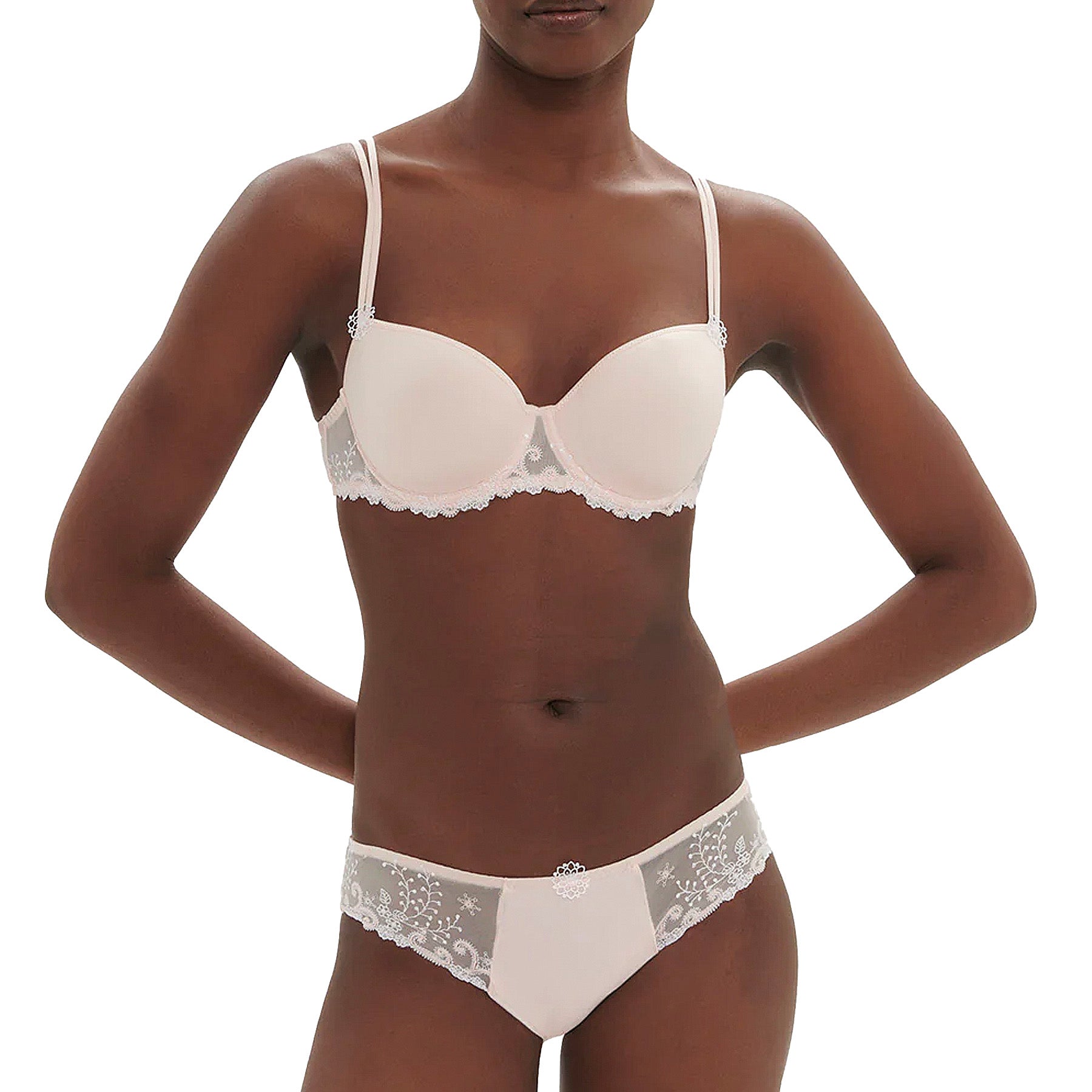 Simone Perele Delice Bikini Brief 12X720 Blush Set