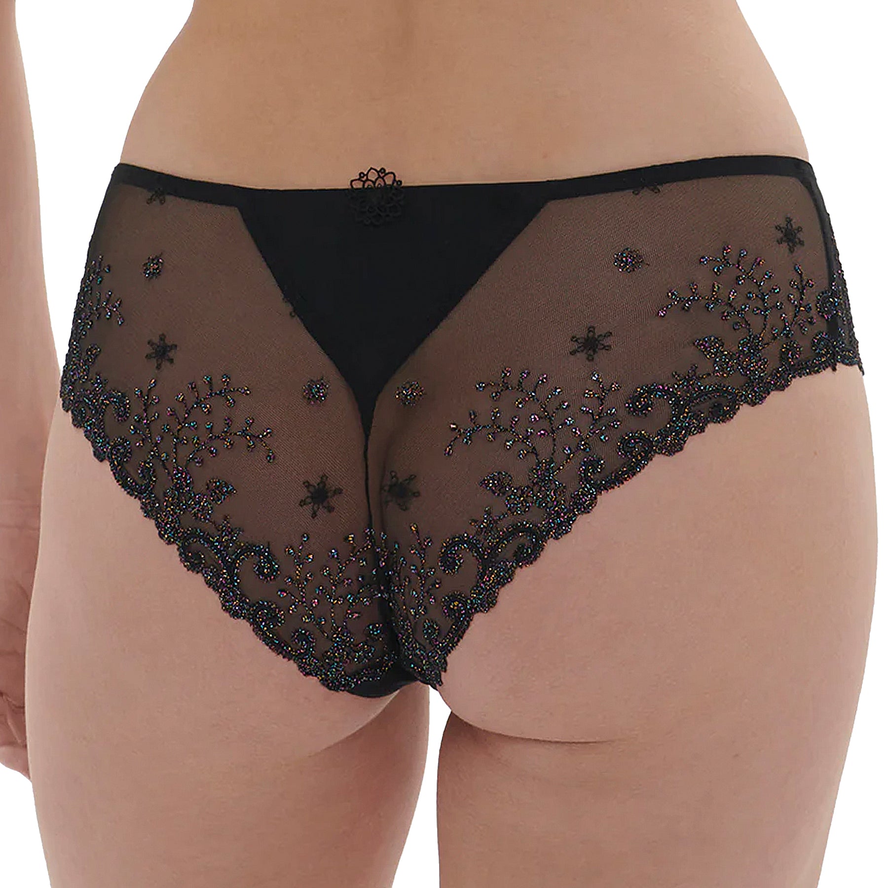 Simone Perele Delice Boyshort 12X630 Gem Black Back