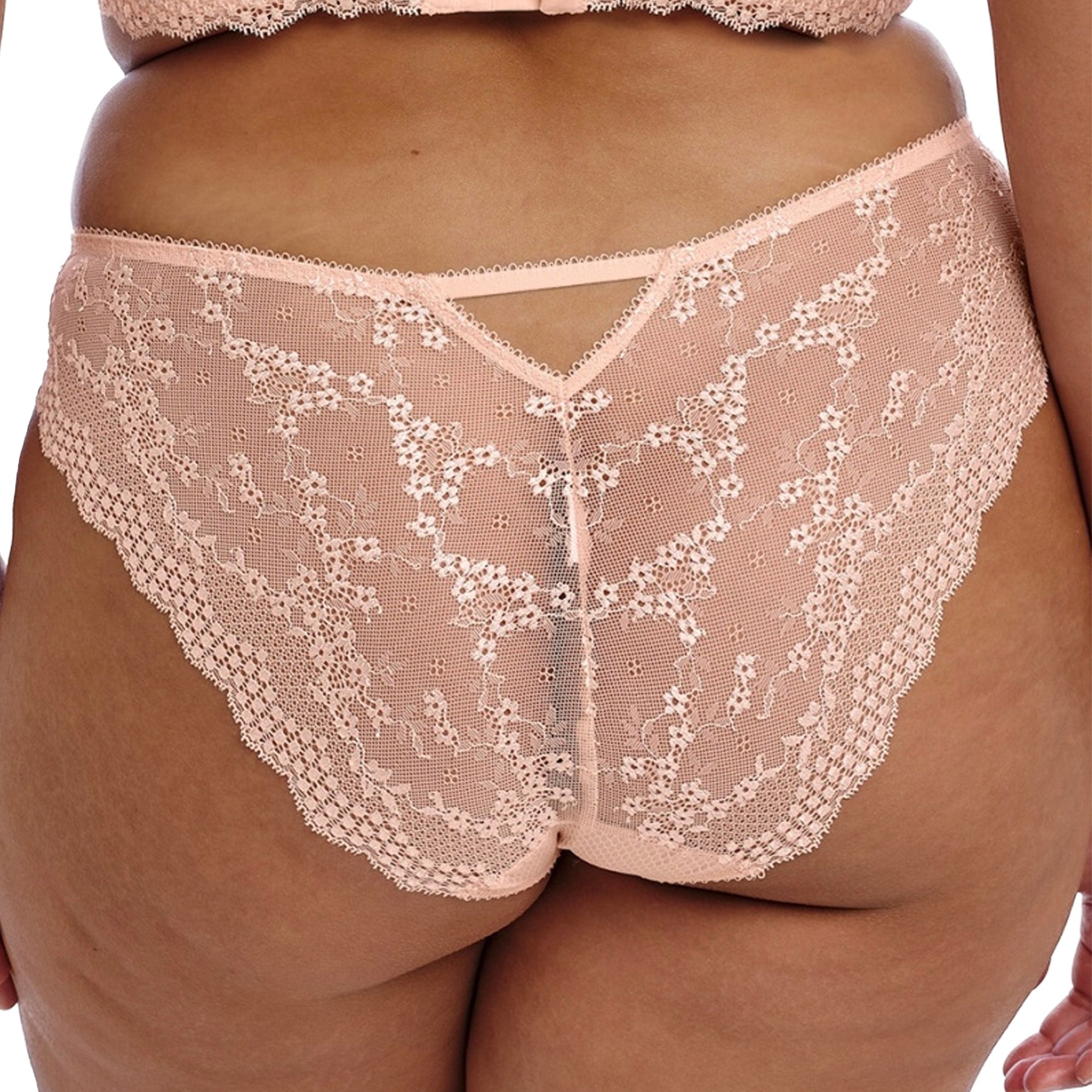 Elomi Charley Brazilian EL4385 Ballet Pink Back