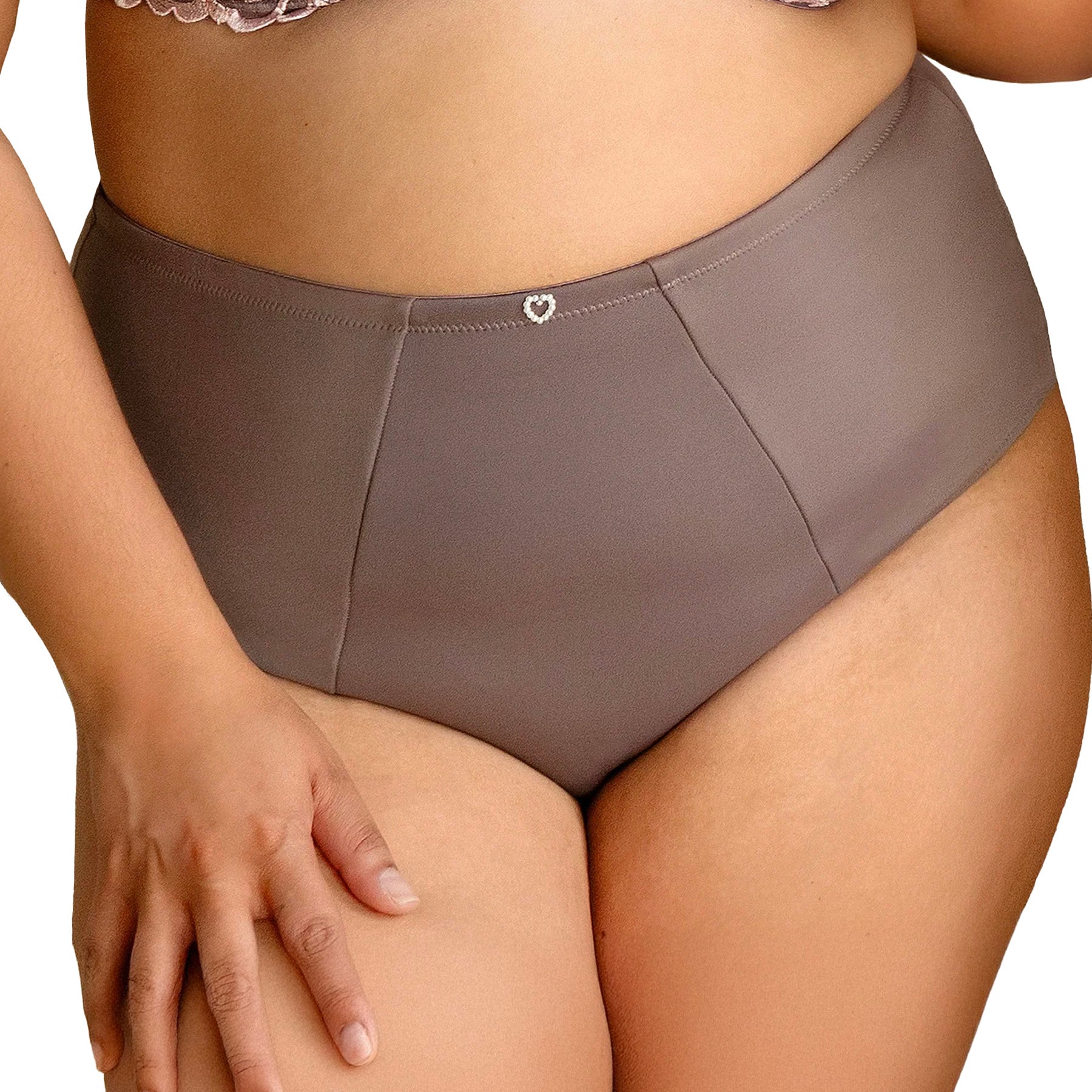 Fit Fully Yours Elise Brief U1813 Taupe Front