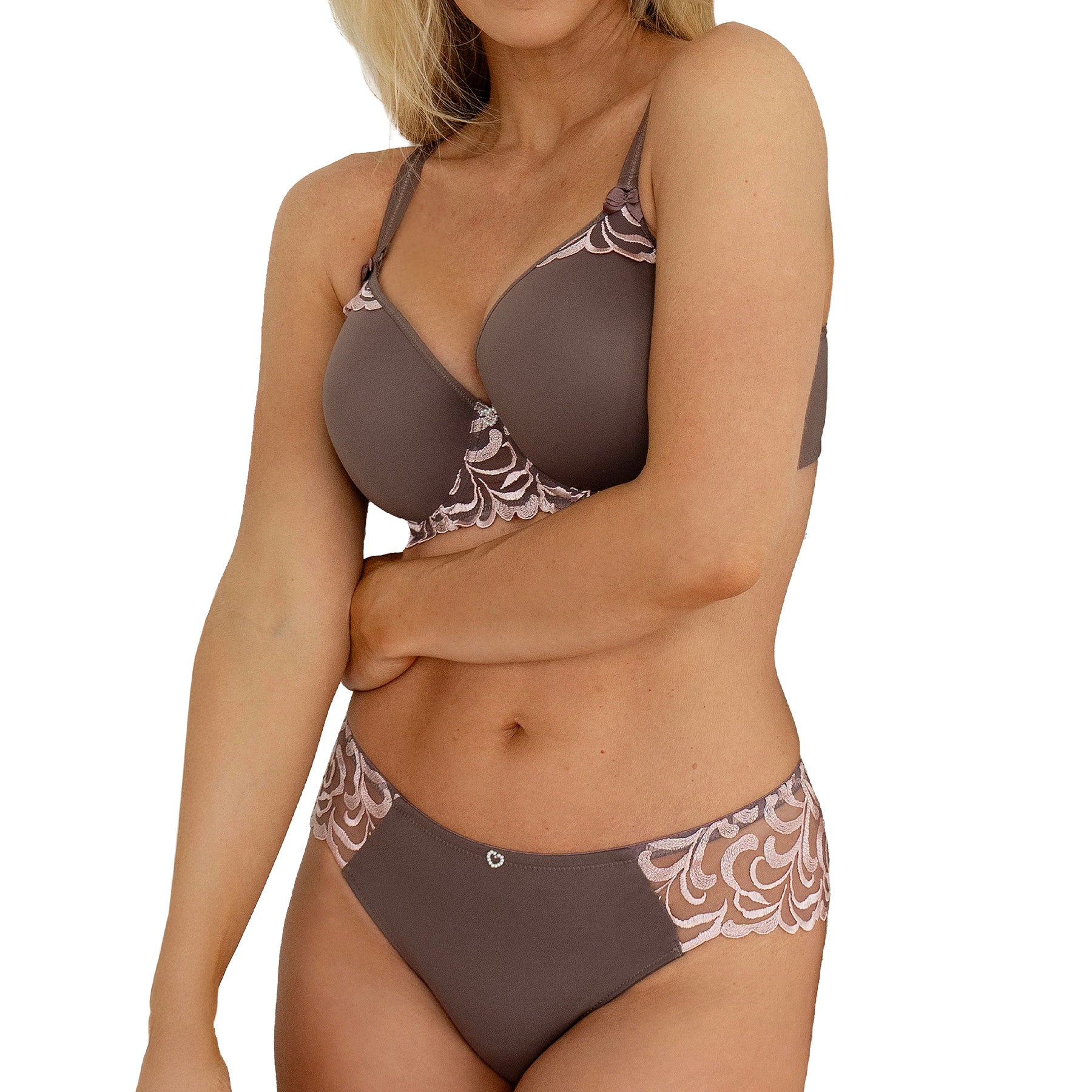 Fit Fully Yours Ella Bikini U1822 Taupe Set
