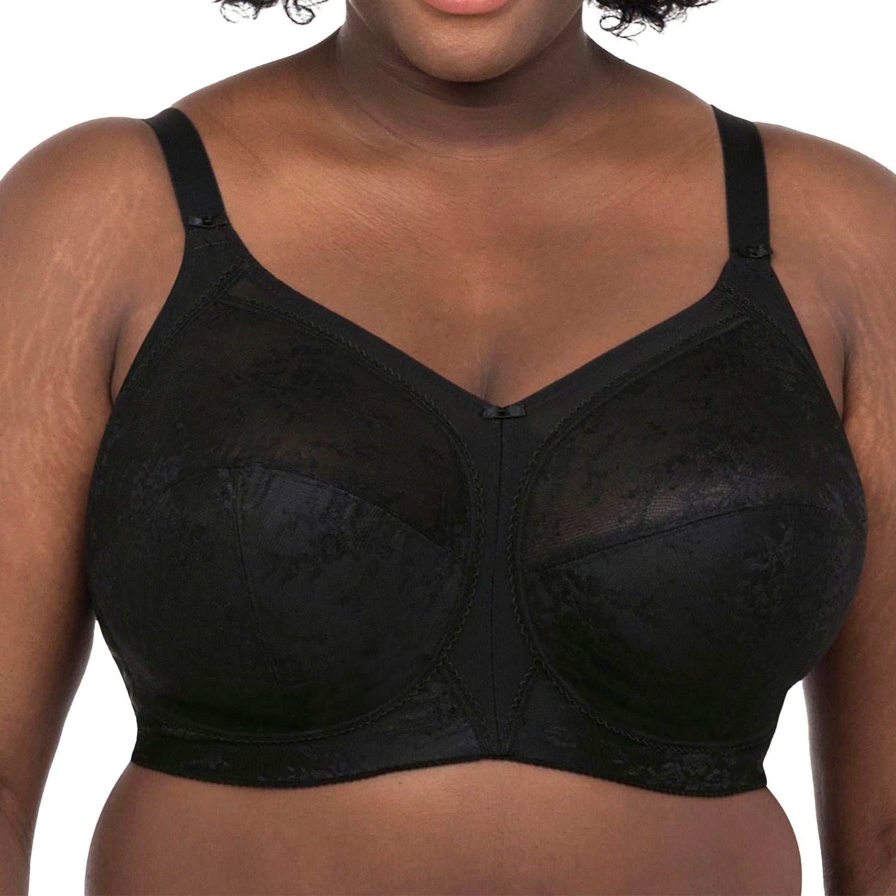 Goddess Verity Non Wired Bra GD700218 - Black