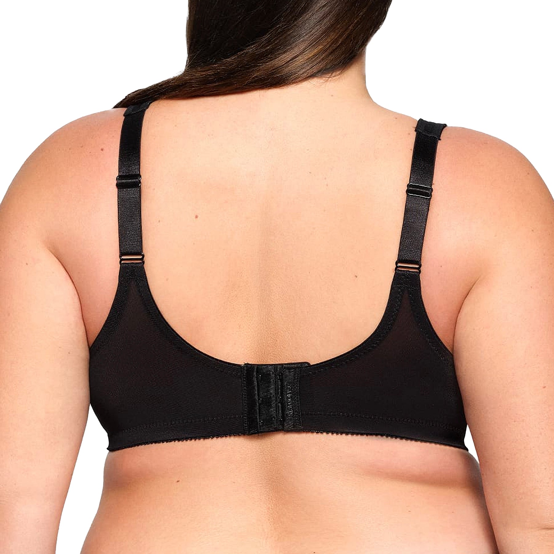 Glamorise MagicLift Minimizer Bra 1003 Black Back