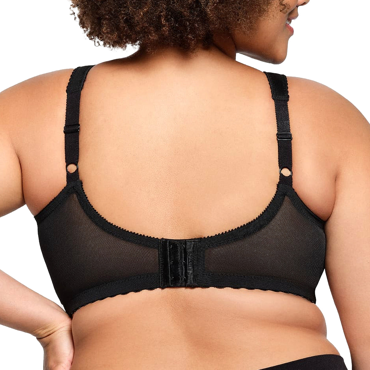 Glamorise MagicLift Original Support Bra 1000 Black Back