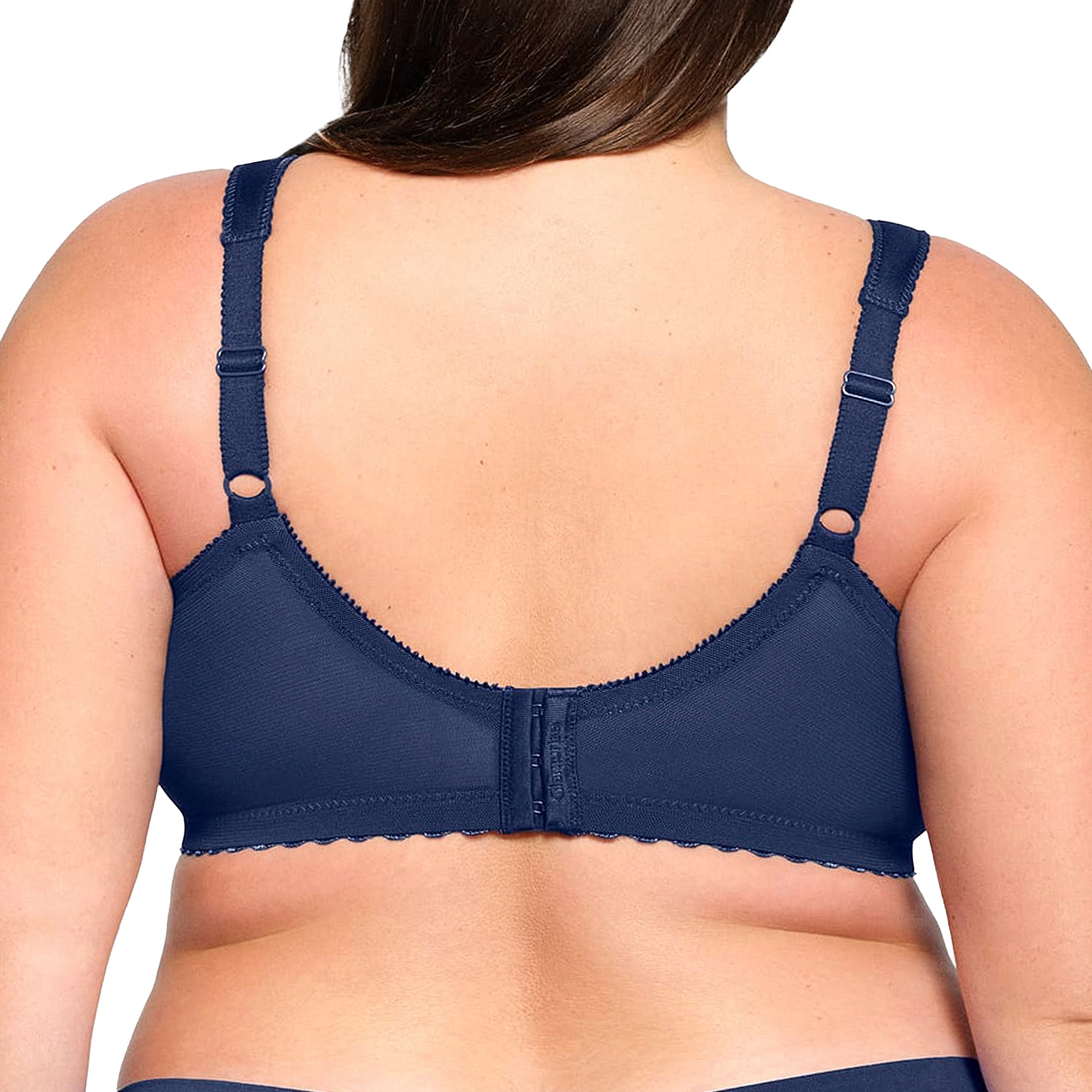 Glamorise MagicLift Original Support Bra 1000 Blue Back