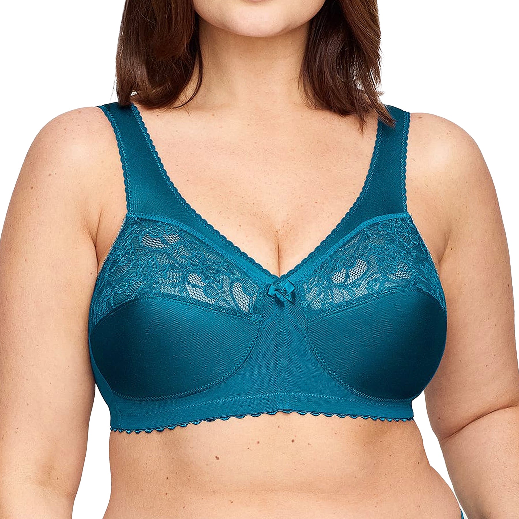 Glamorise MagicLift Original Support Bra 1000 Dark Teal Front