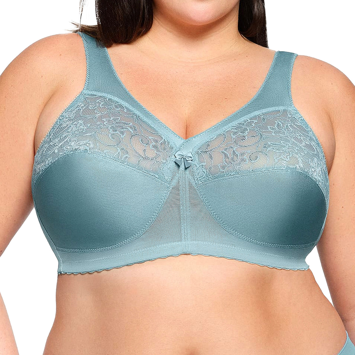 Glamorise MagicLift Original Support Bra 1000 Glacier Front