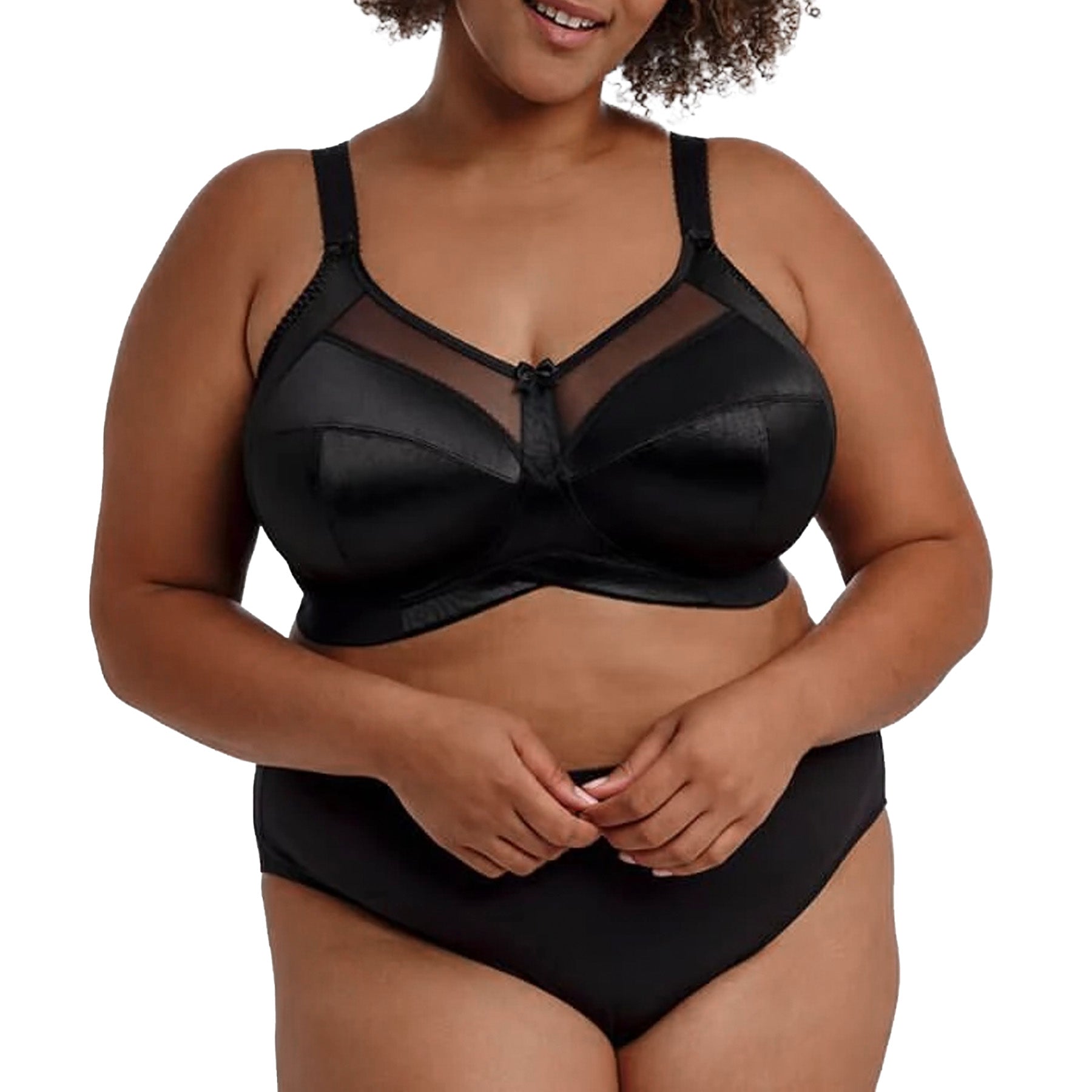 Goddess Keira Non-Wired Bra GD6093 Black Set