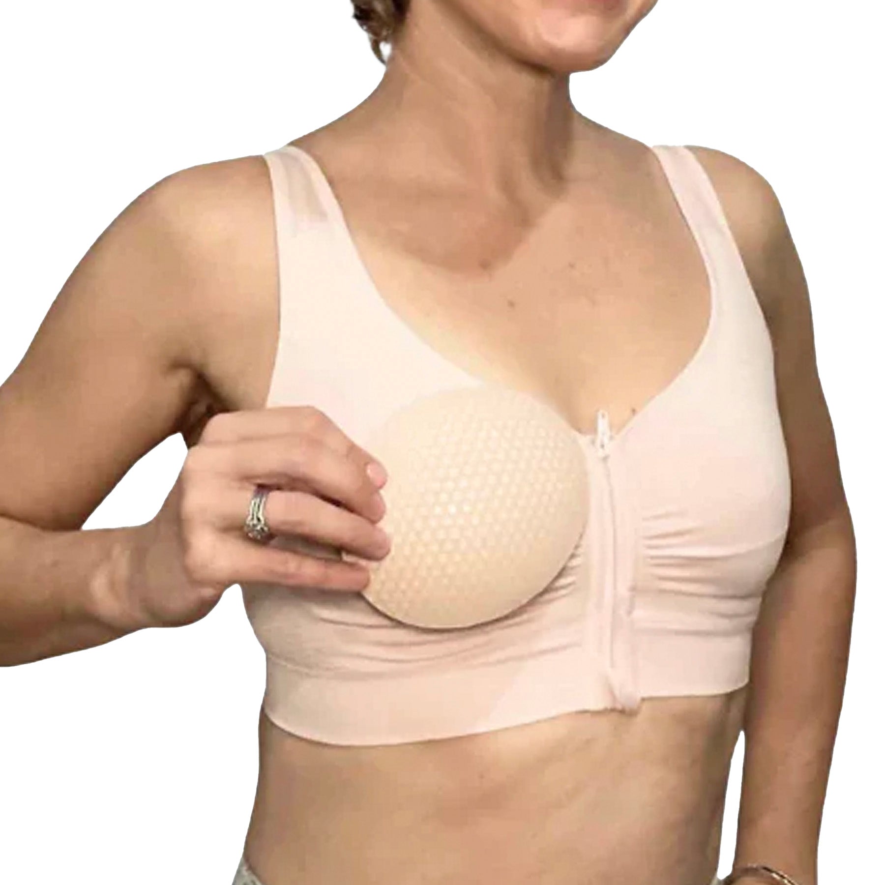 Honey Cloudz Oval Extra Breast Form HC700 Latte Set