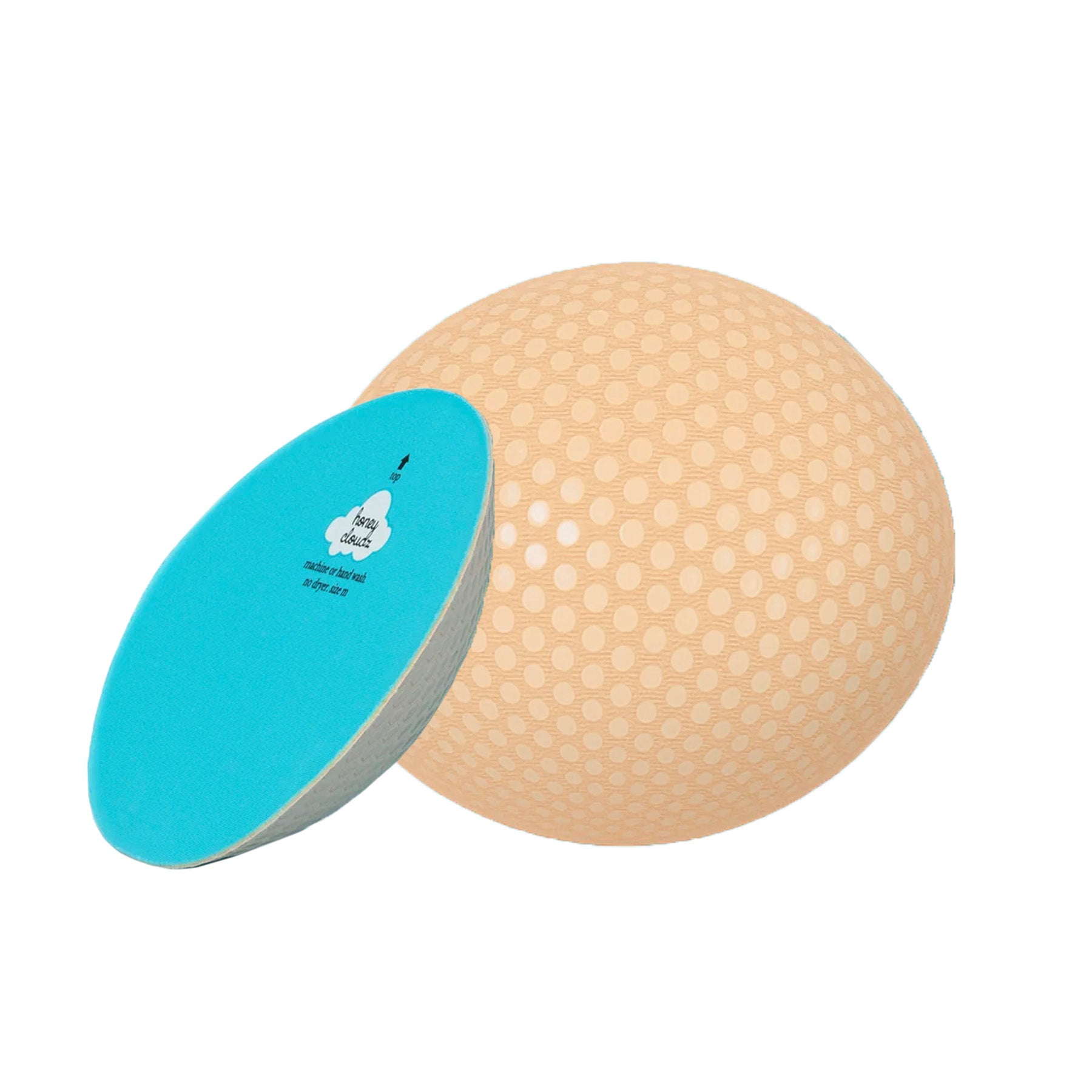 Honey Cloudz Oval Extra Breast Form HC700 Latte Product