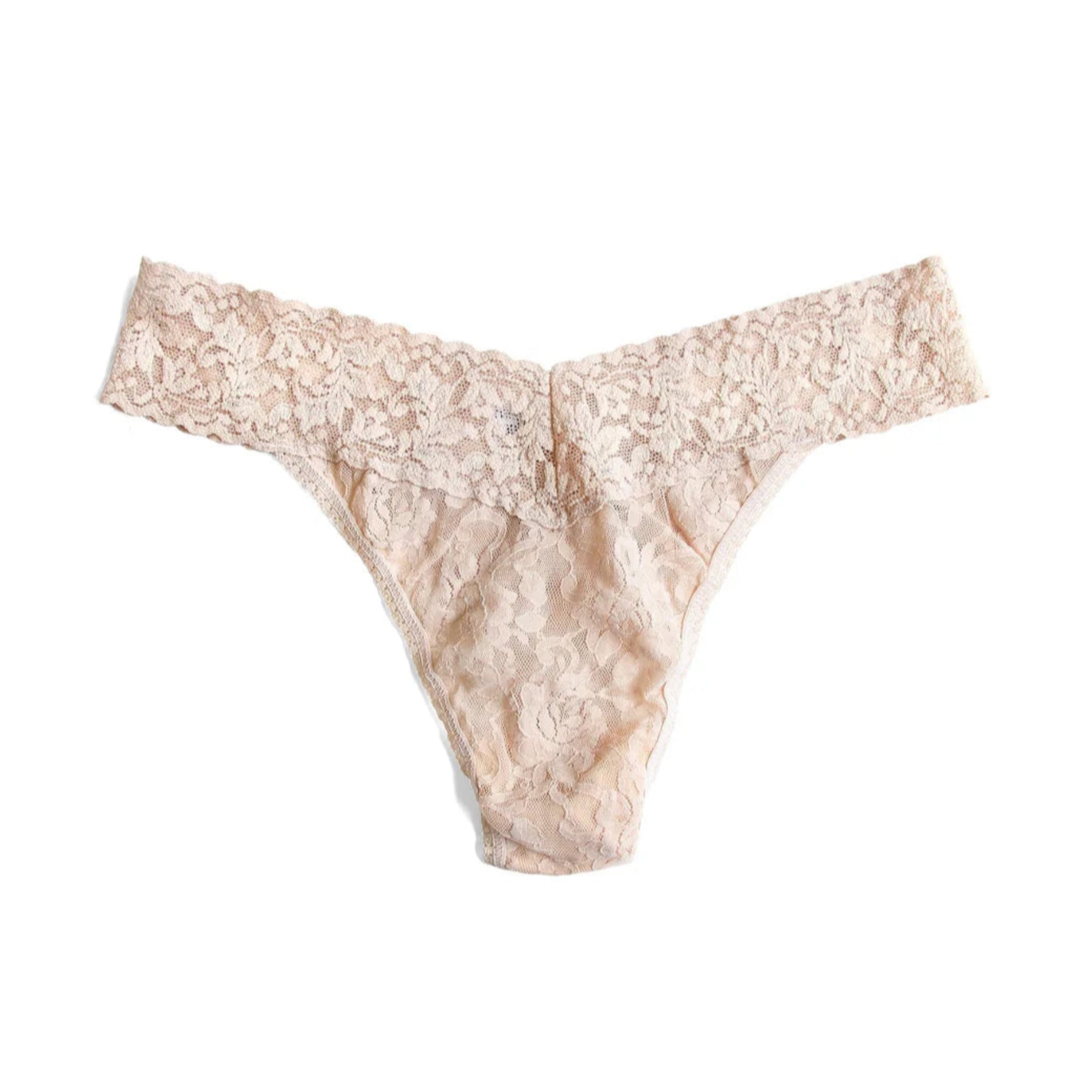 Hanky Panky Signature Lace Original Rise Thong 4811 - Chai