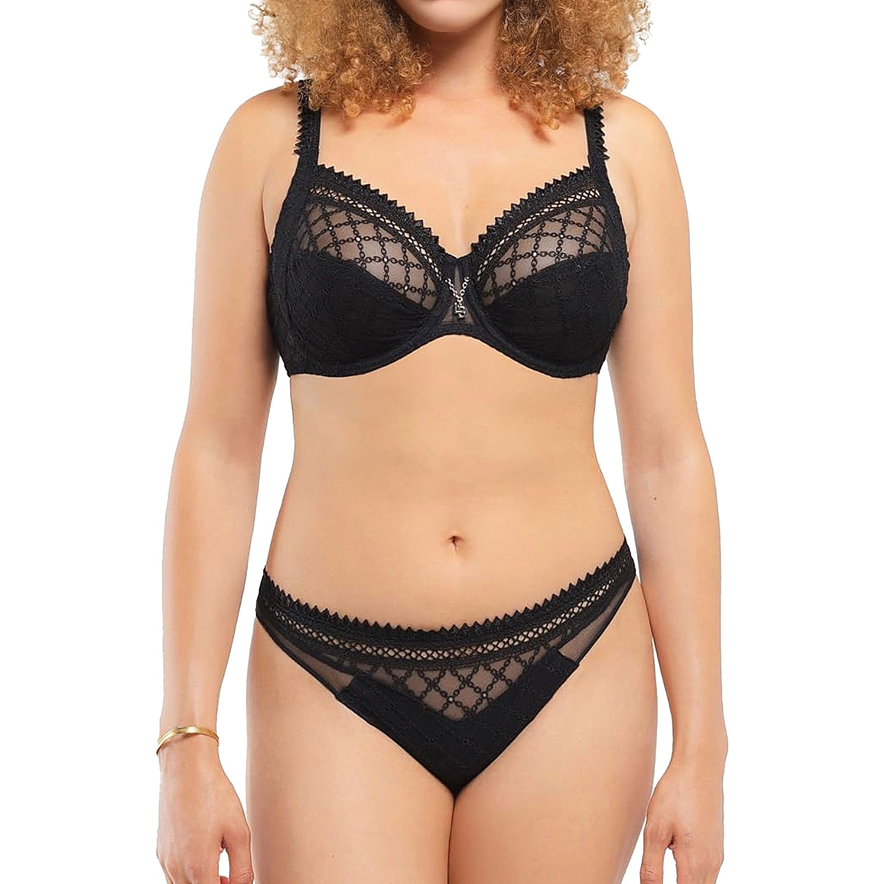 Louisa Bracq Paco Full-cup Bra 48501 Black et