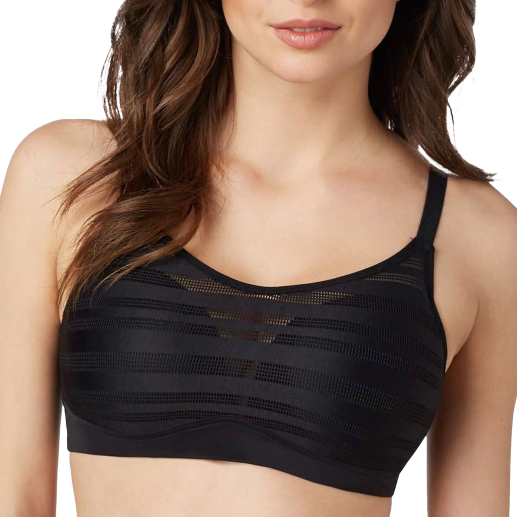 Le Mystere Active Balance Sports Bra 6210 Black Front
