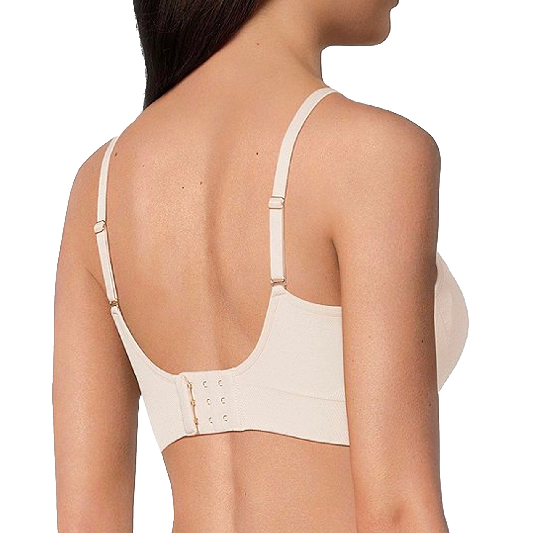 Le Mystere Seamless Comfort Nursing Bra 3017 Soft Shell Back