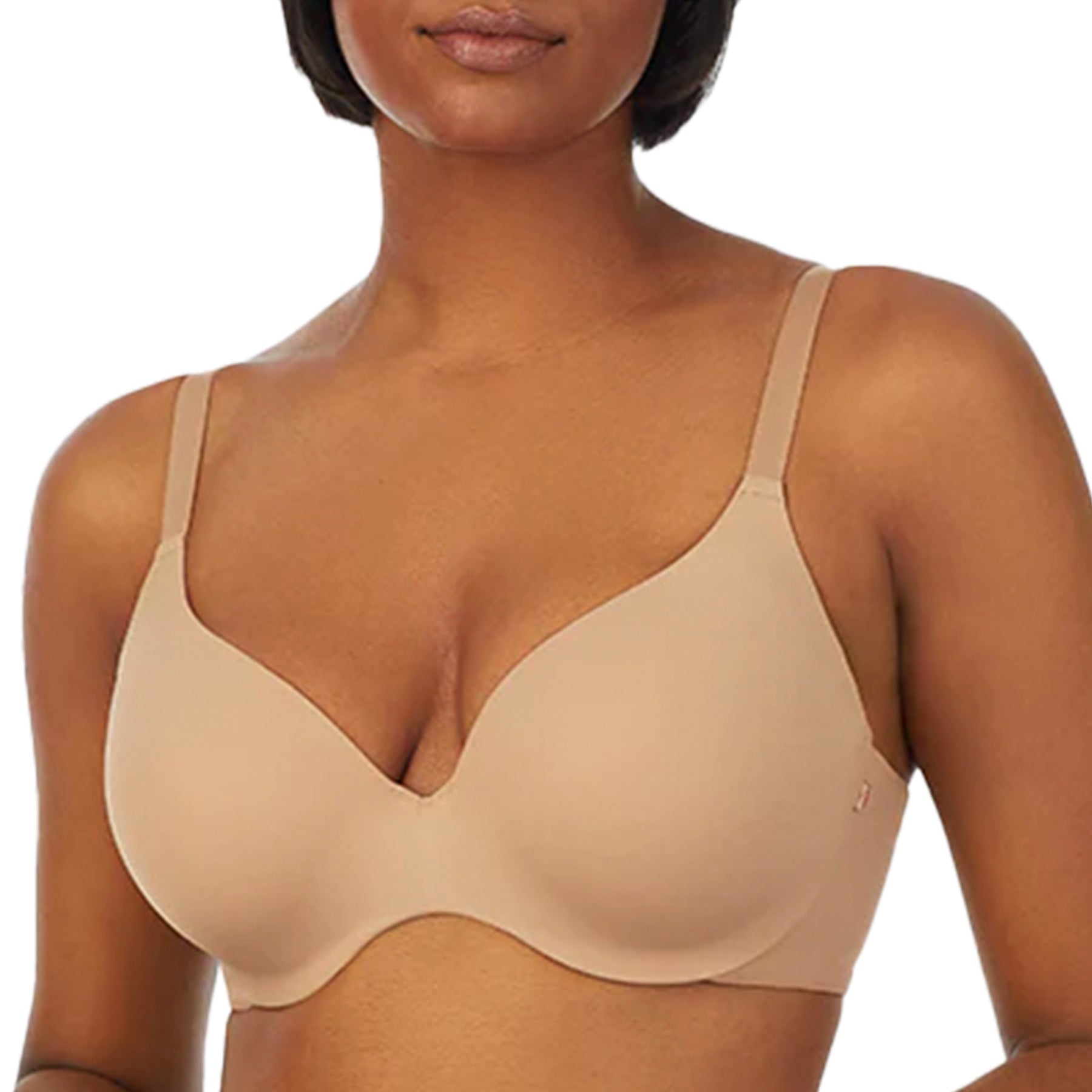 Le Mystere Signature Comfort Wireless Bra 7714 Natural Front