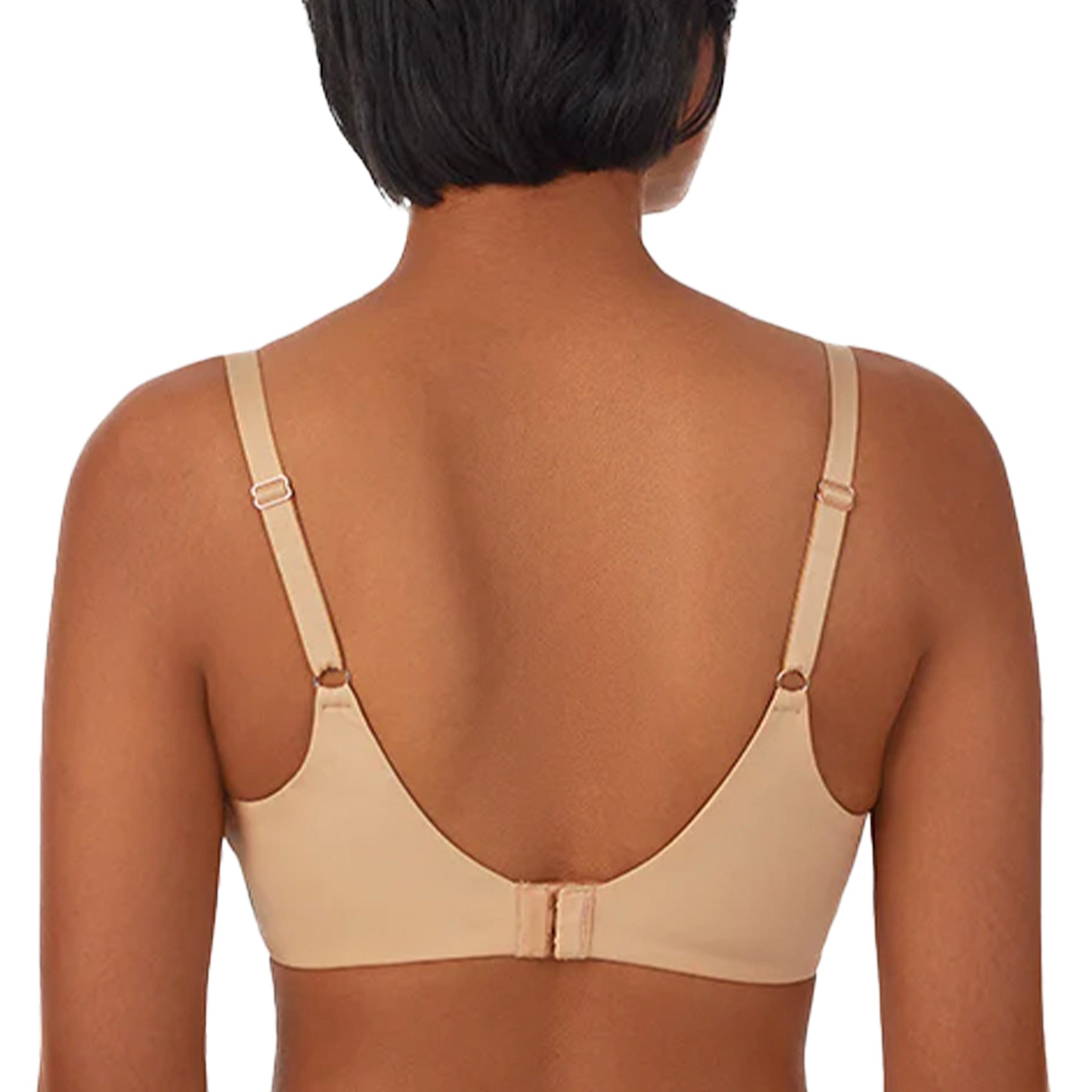 Le Mystere Signature Comfort Wireless Bra 7714 Natural Back