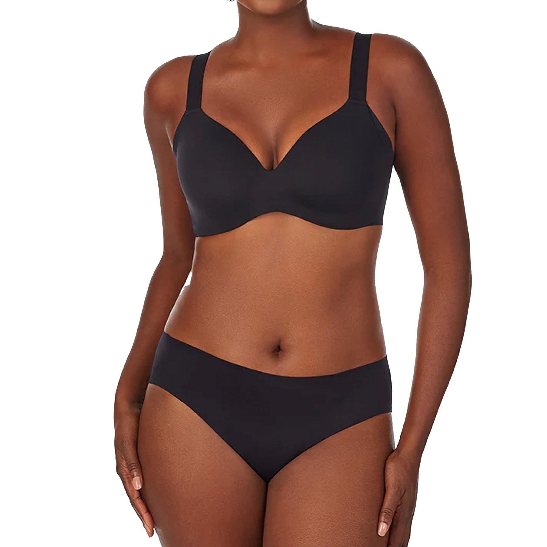 Le Mystère Smooth Shape 360 Smoother Bra 7719 Black Set