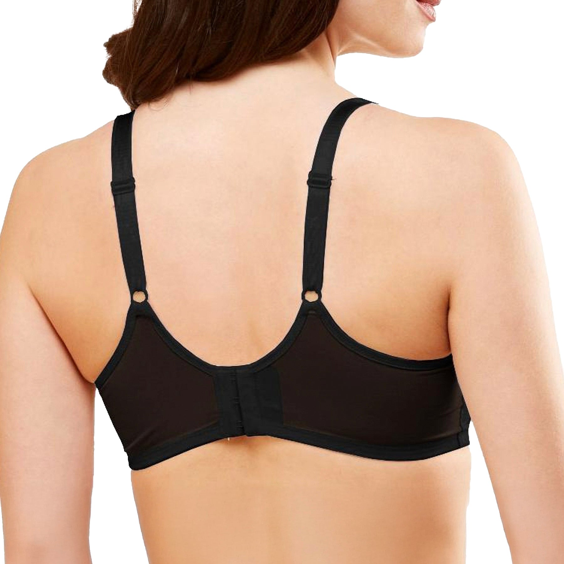 Lunaire Versailles Full Coverage Seamless Wire-Free Bra 13214 Black Back