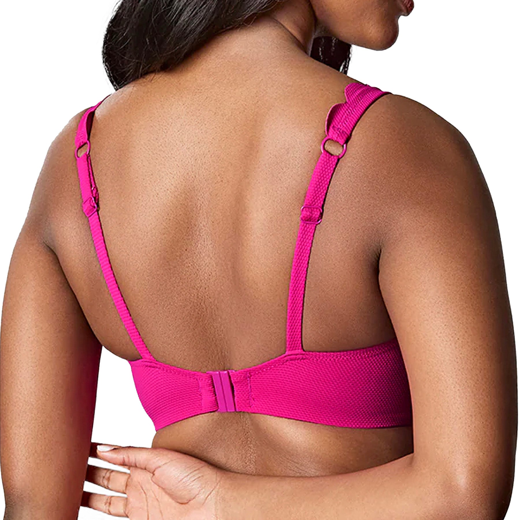 Panache Lauren Plunge Bikini Top SW1784 Magenta Back