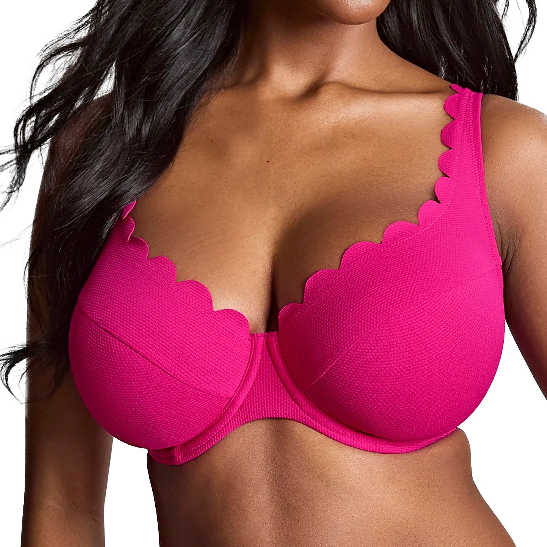 Panache Lauren Plunge Bikini Top SW1784 Magenta Front