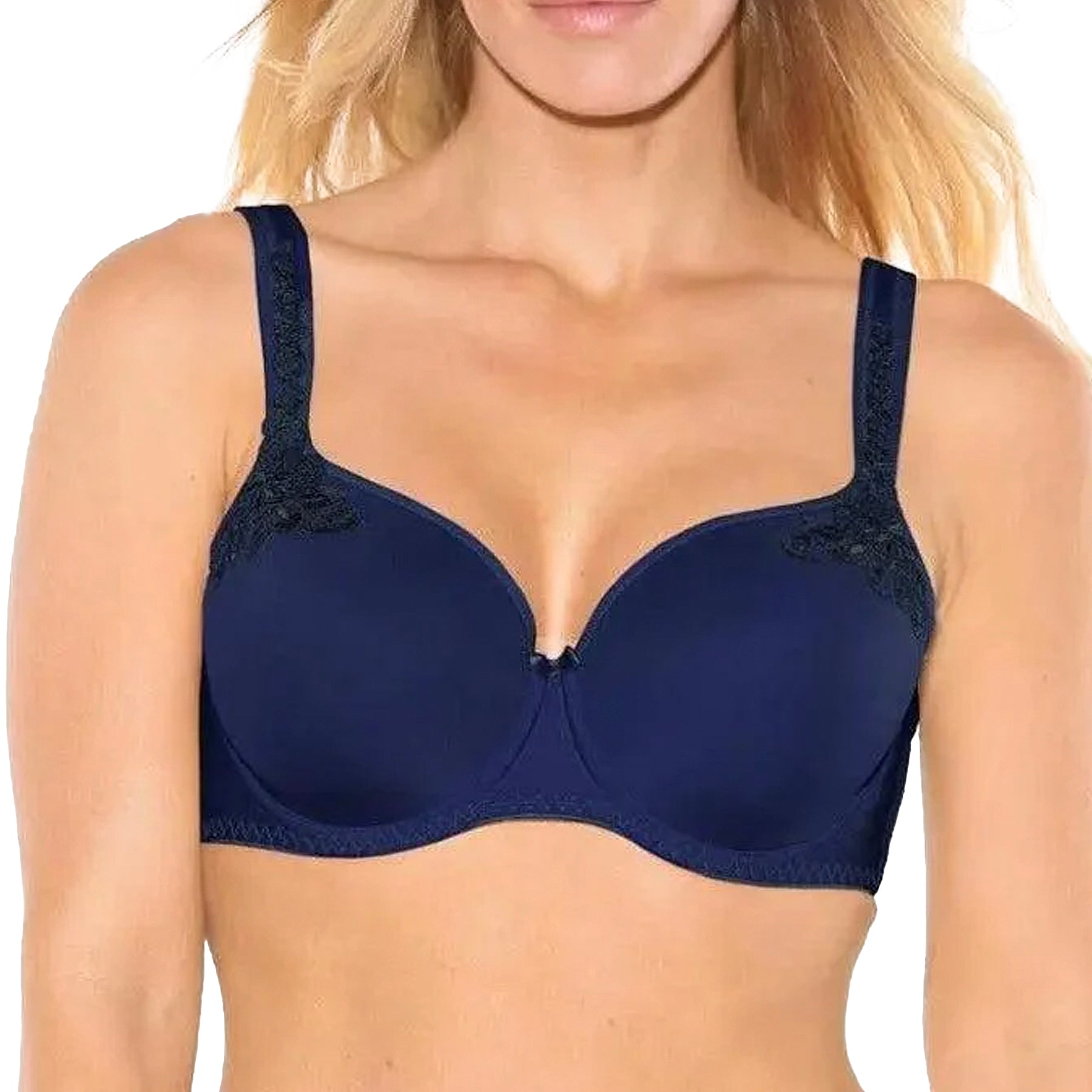 Fit Fully Yours Maxine Moulded Underwire Bra B1012 Bilberry Front