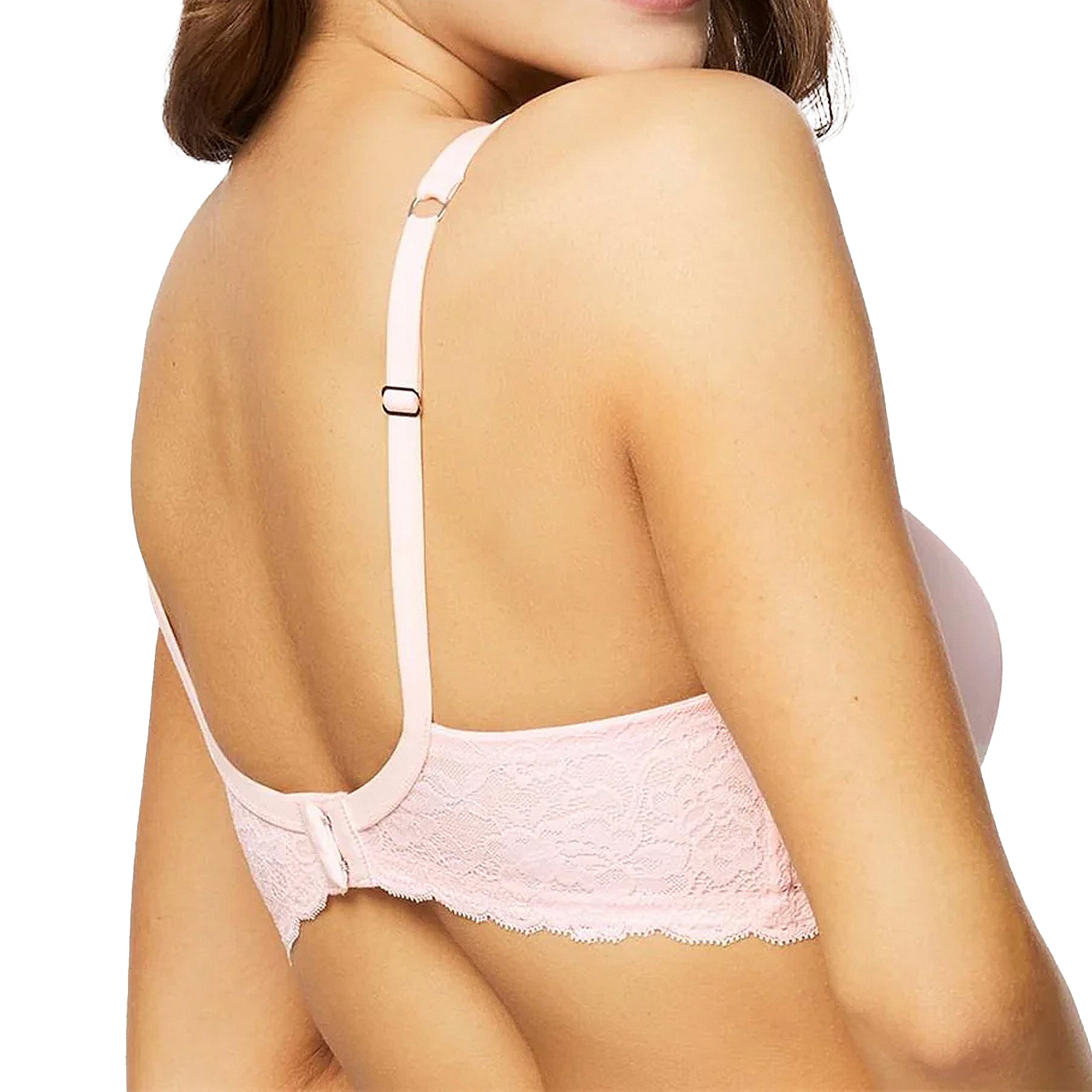 Montelle Pure Plus Full Cup T-Shirt Bra 9320 Blush Back