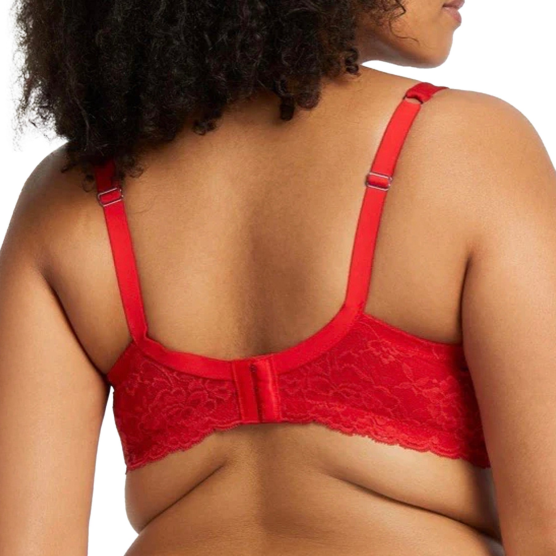 Montelle Pure Plus Full Cup T-Shirt Bra 9320 Sweet Red Back