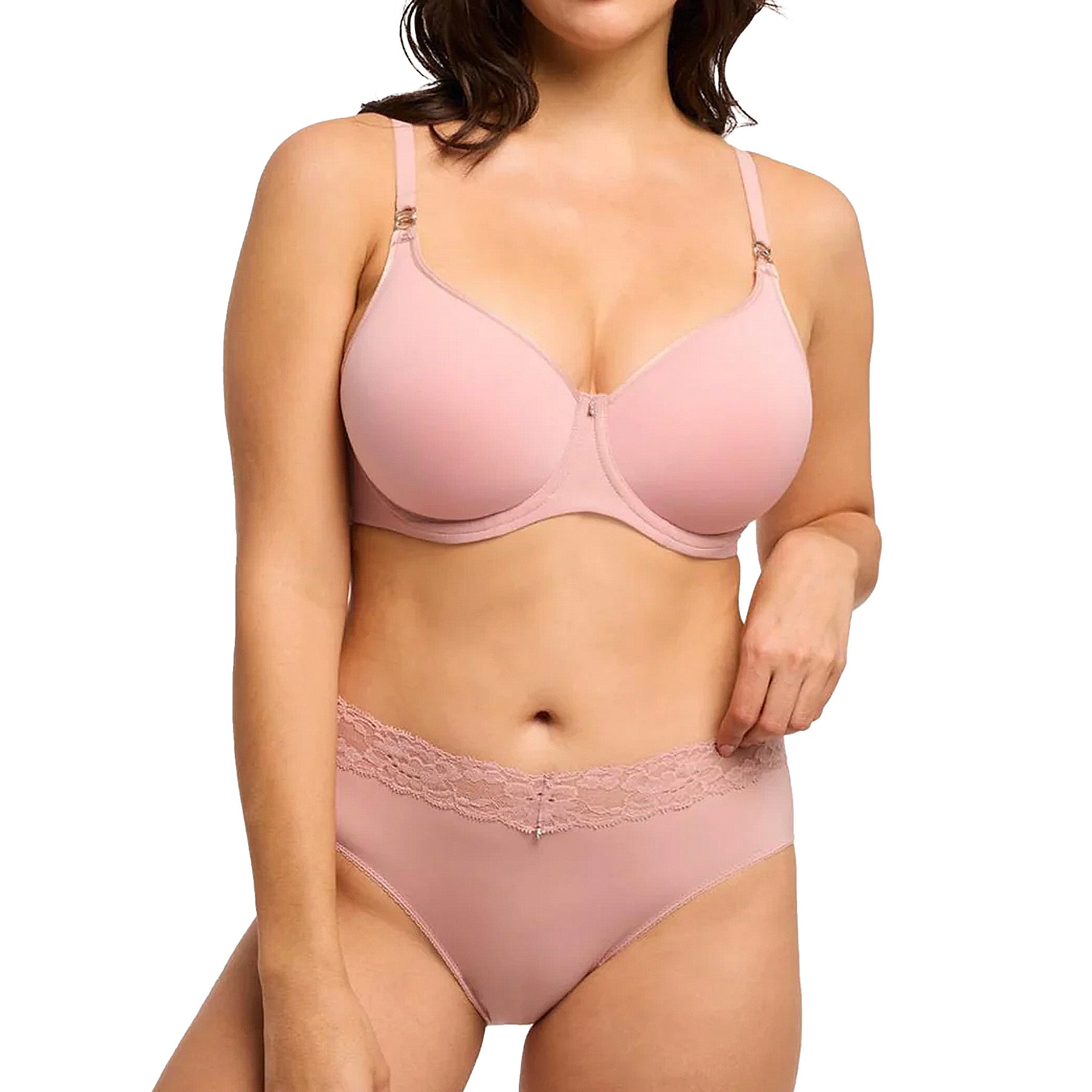 Montelle Sublime Spacer T-Shirt Bra 9321 Ballet Pink Set