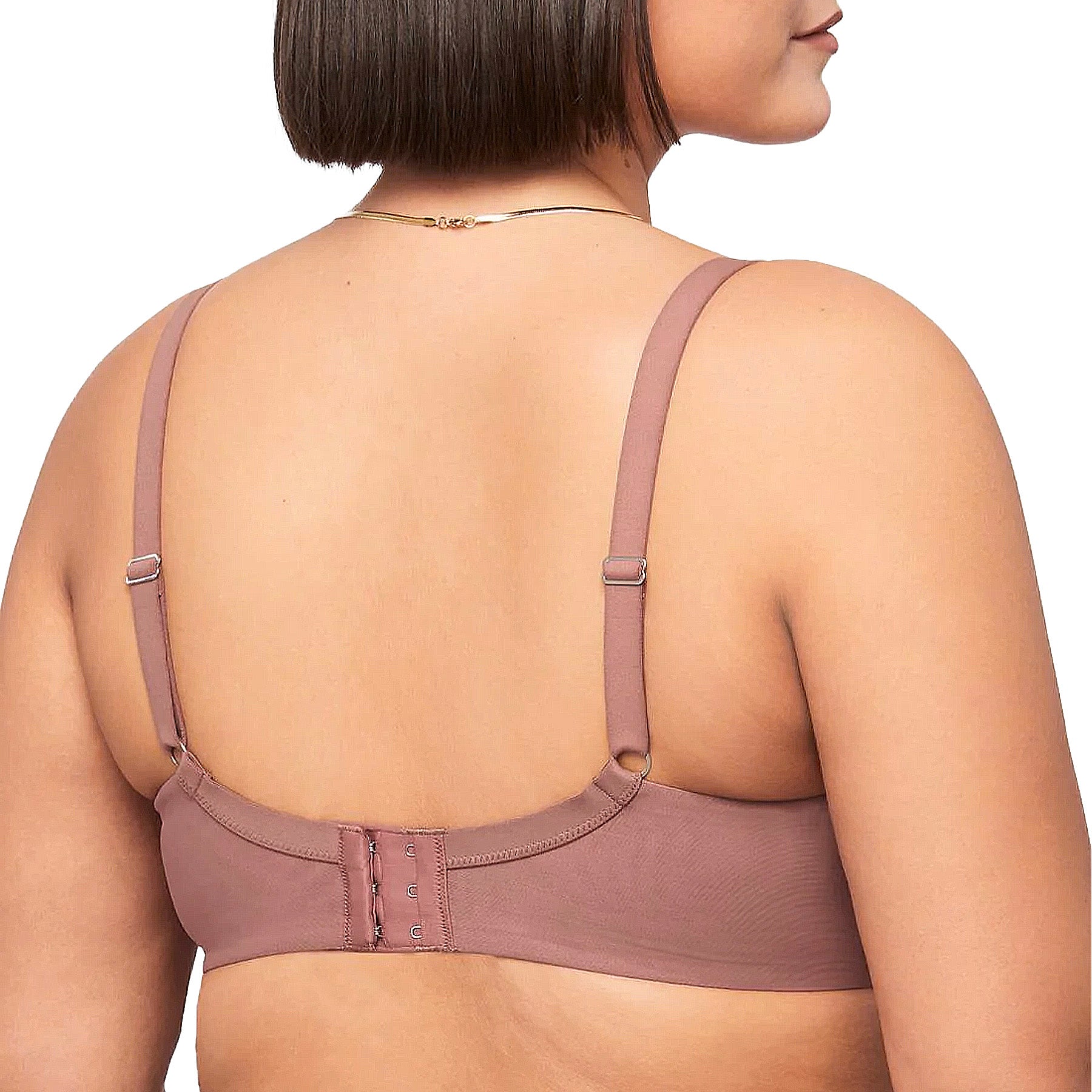 Montelle Sublime Spacer T-Shirt Bra 9321 Pecan Rear View