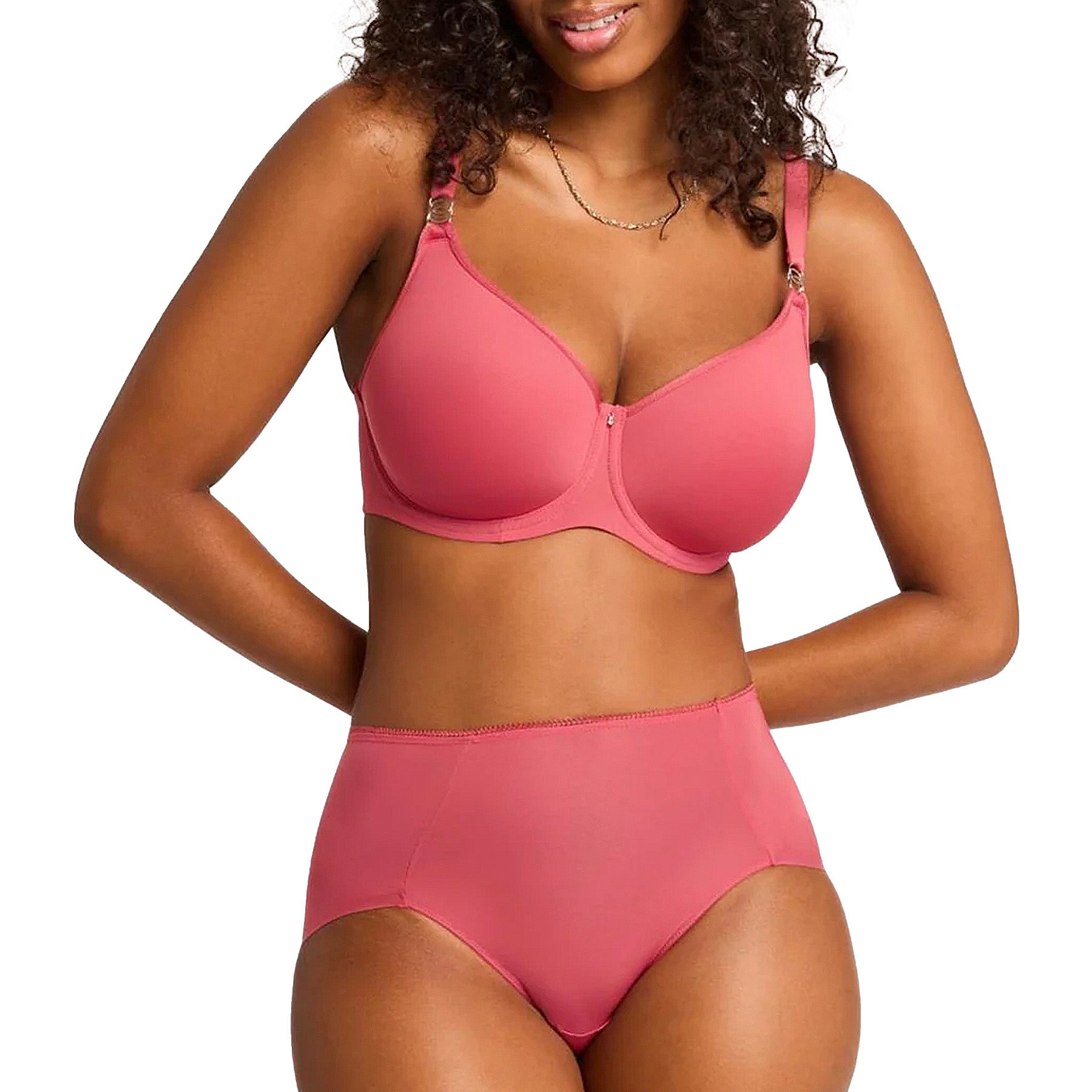 Montelle Sublime Spacer T-Shirt Bra 9321 Spiced Coral Set