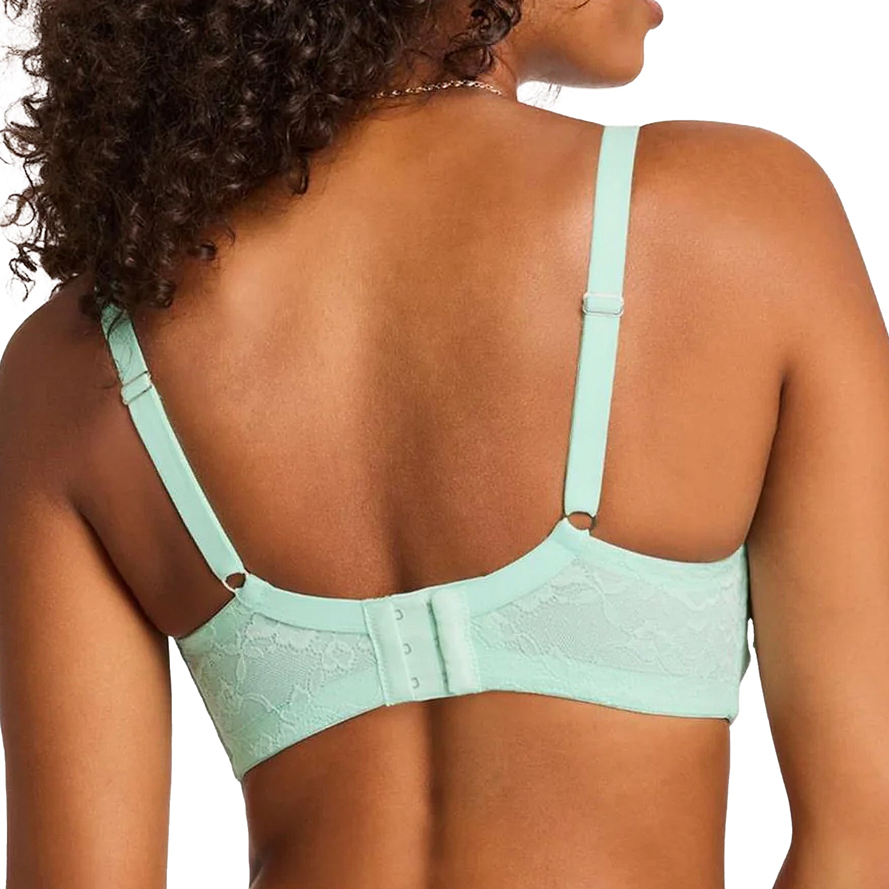 Montelle Wire-Free Dream Bra 9326 Seafoam Back