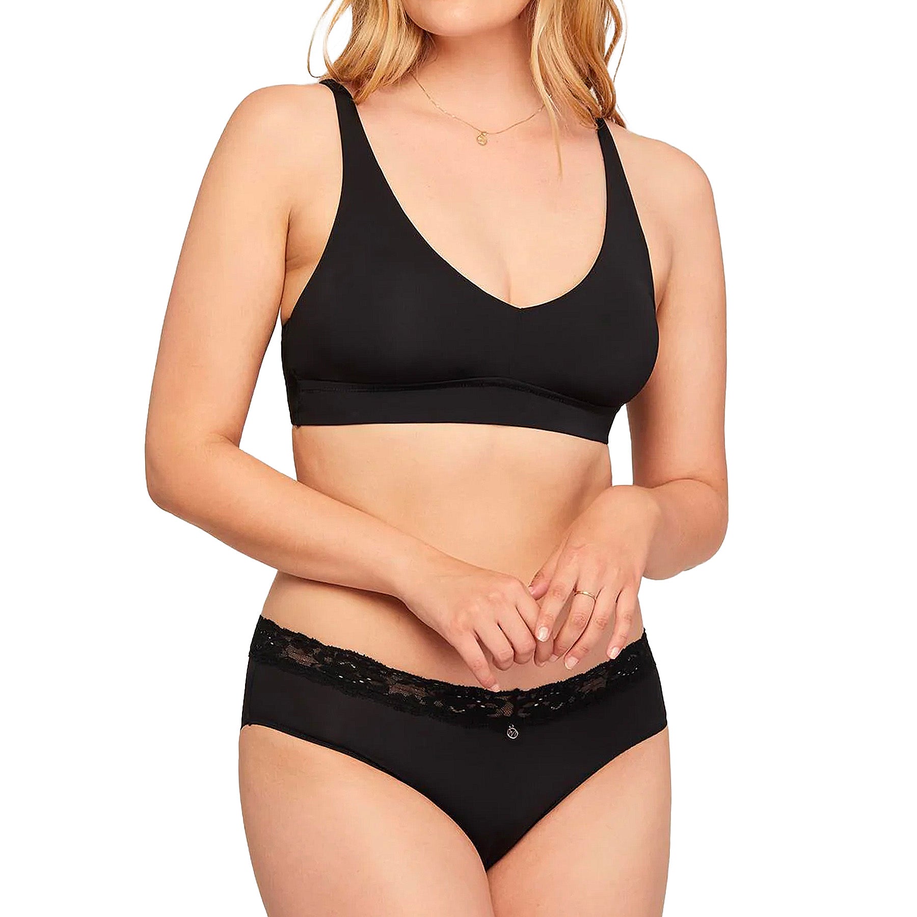 Montelle Mysa Cup-Sized Bralette 9335 Black Set
