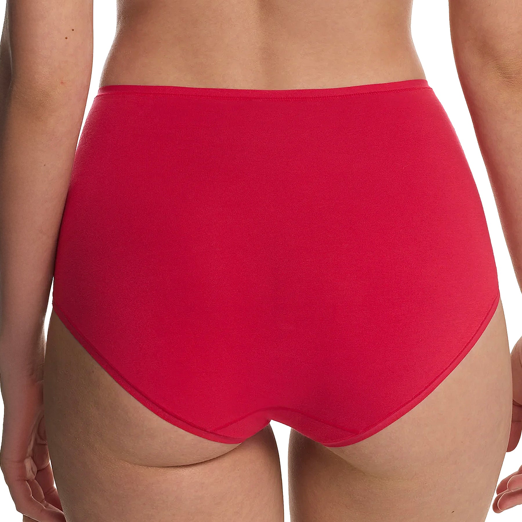 Natori Bliss Bare Cotton High Waist Brief 778346 Bonfire Back