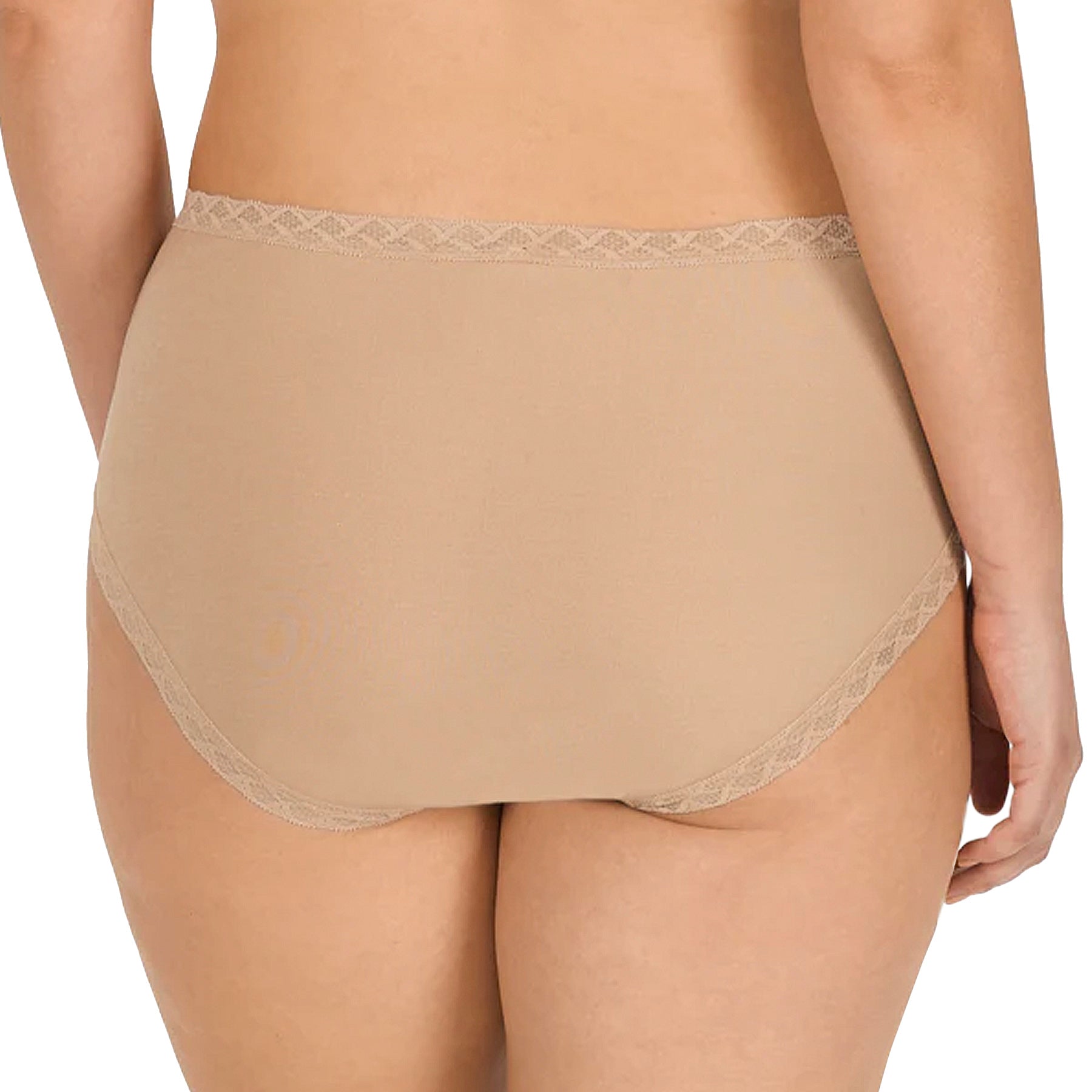 Natori Bliss Cotton Full Brief Panty 755058 Cafe Back