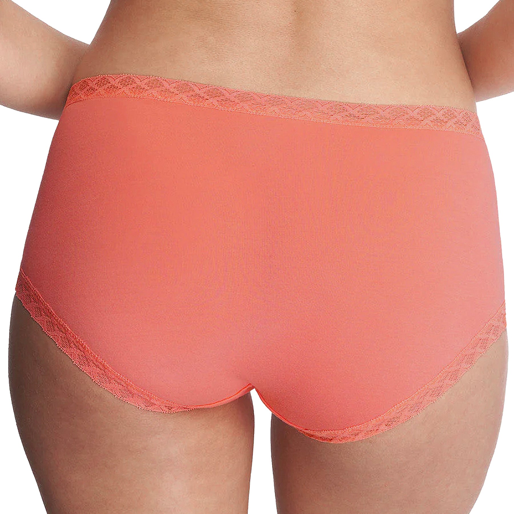 Natori Bliss Cotton Full Brief Panty 755058 Sunrise Back
