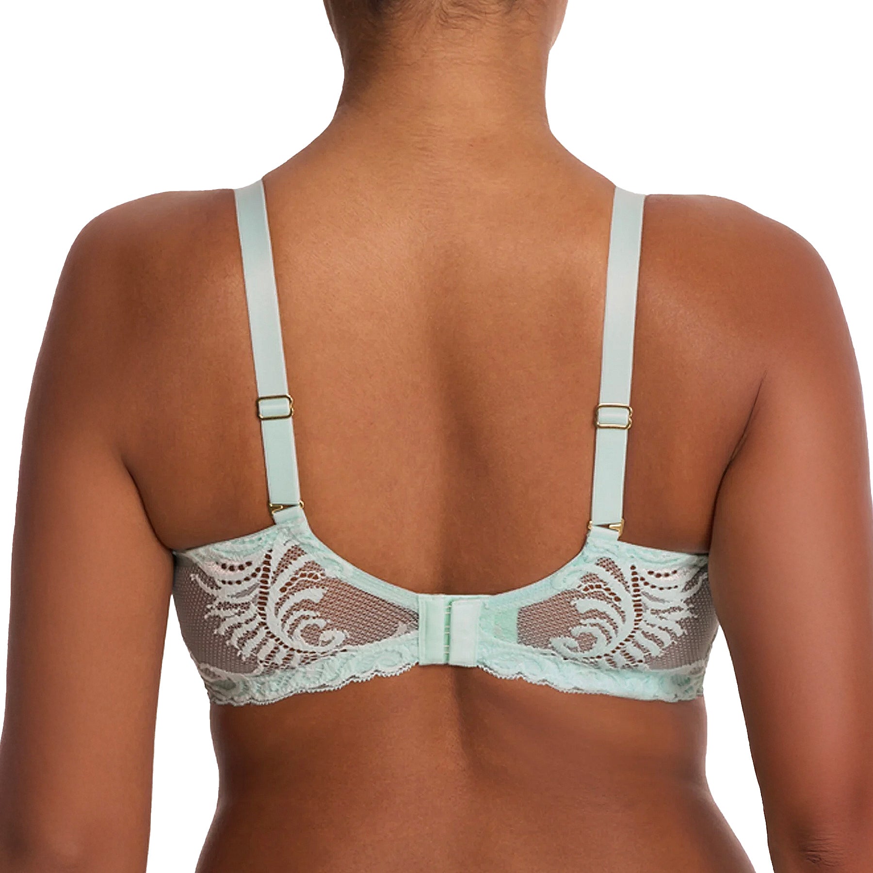 Natori Feathers Full Figure Contour Underwire Bra 741299 Mint Glass Back