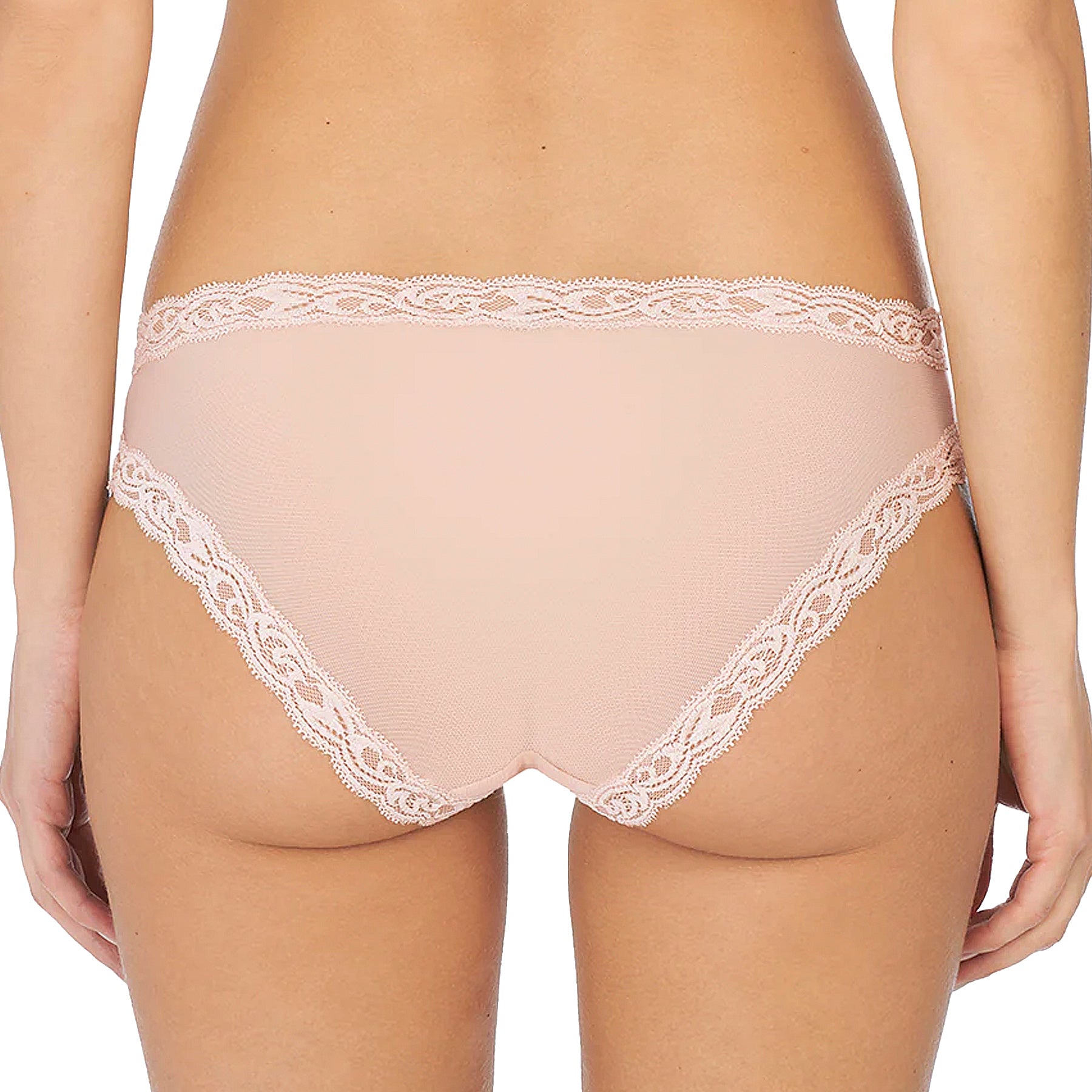 Natori Feathers Hipster Panty 753023 Cameo Rose Back