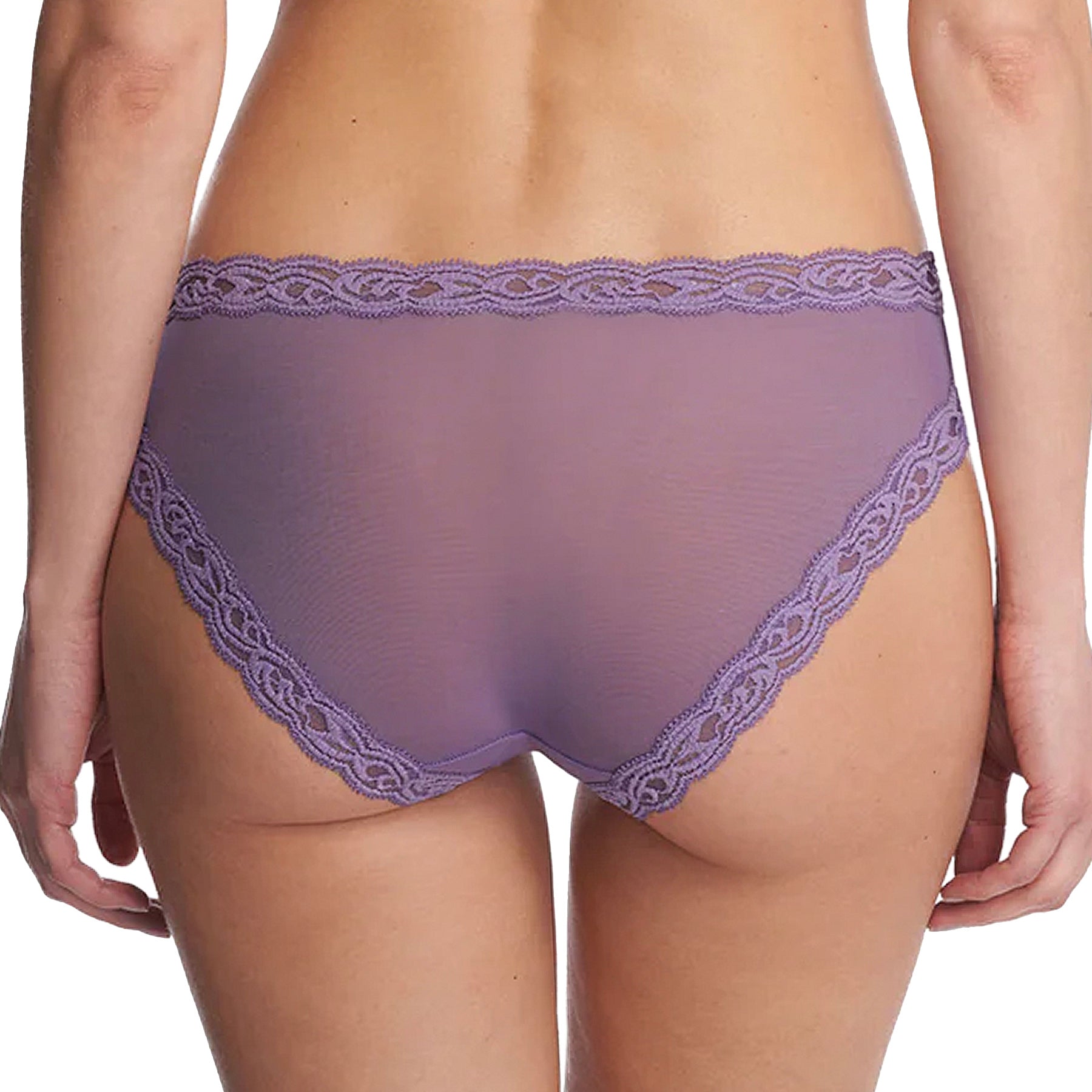 Natori Feathers Hipster Panty 753023 Purple Haze Back