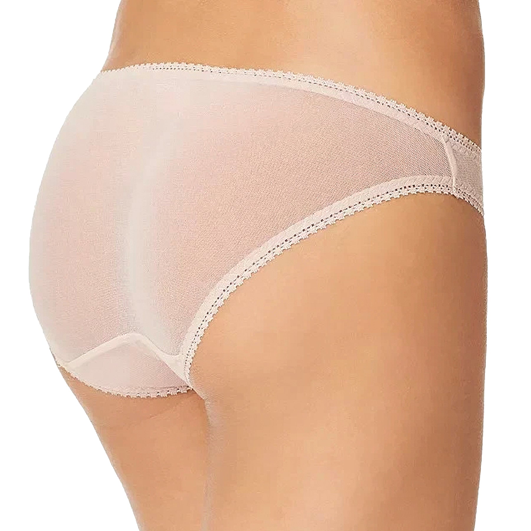 OnGossamer Mesh Hip Bikini 3202 Champagne Back