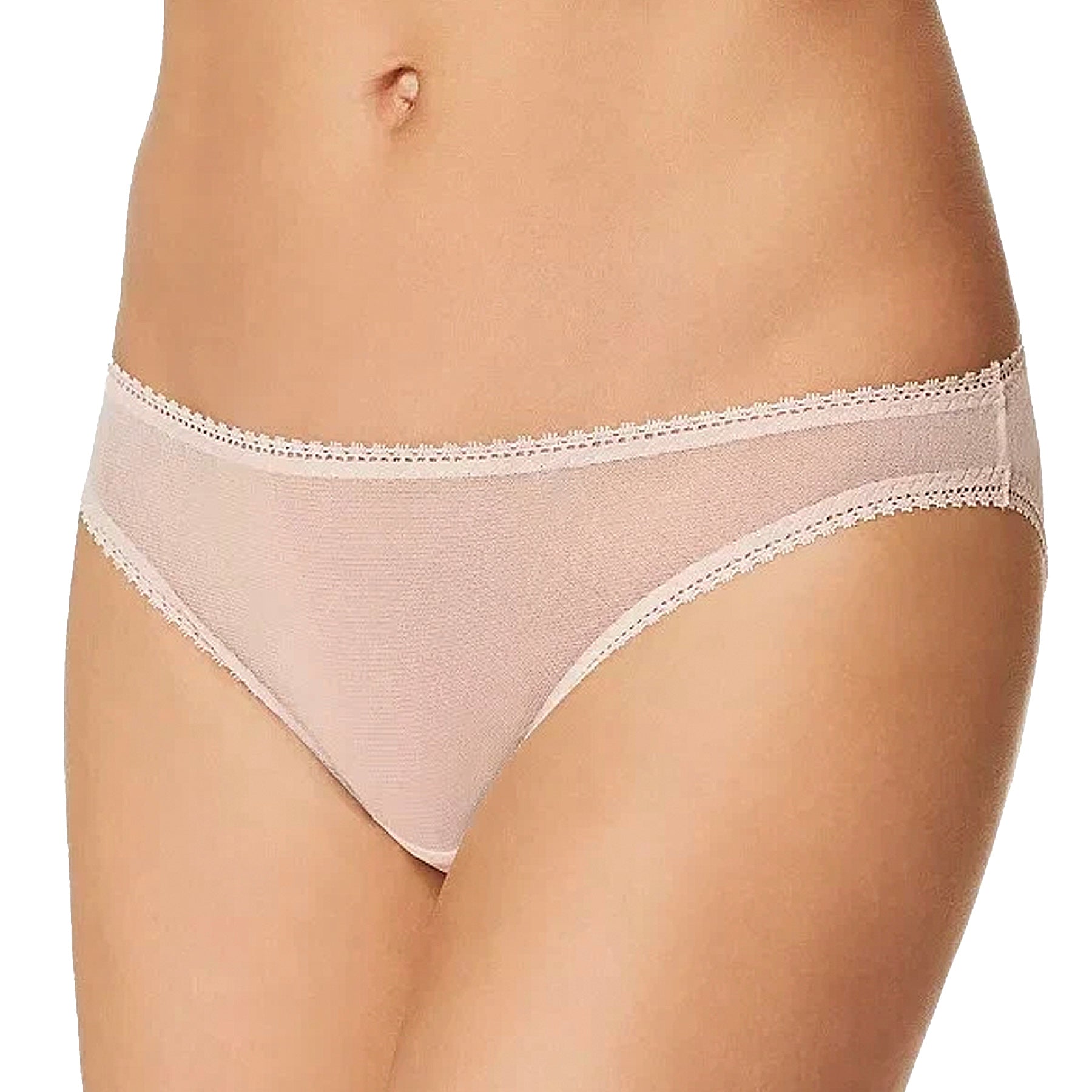 OnGossamer Mesh Hip Bikini 3202 Champagne Front